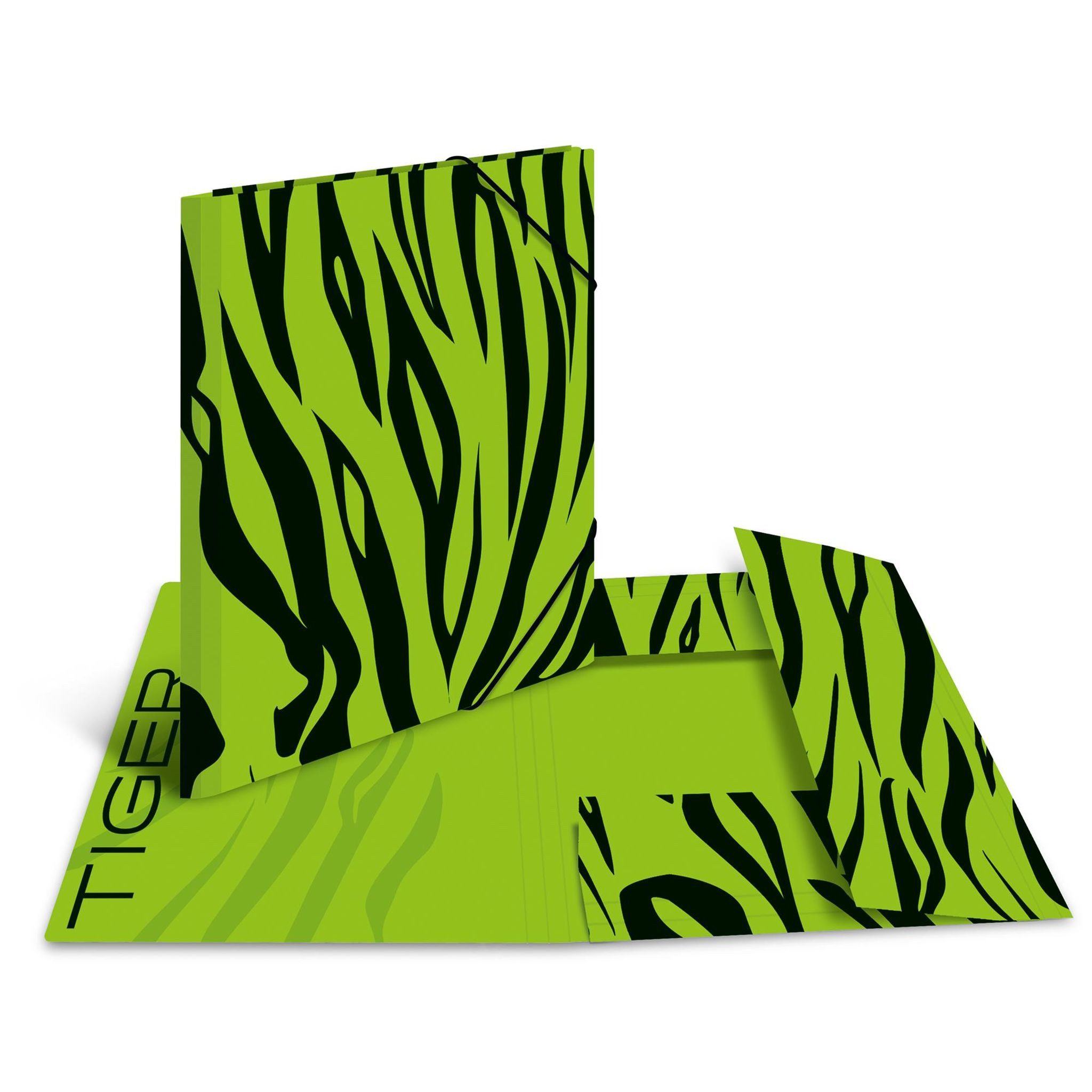 HERMA Organisationsmappe Herma Sammelmappe A4 Karton Animal Print Tiger