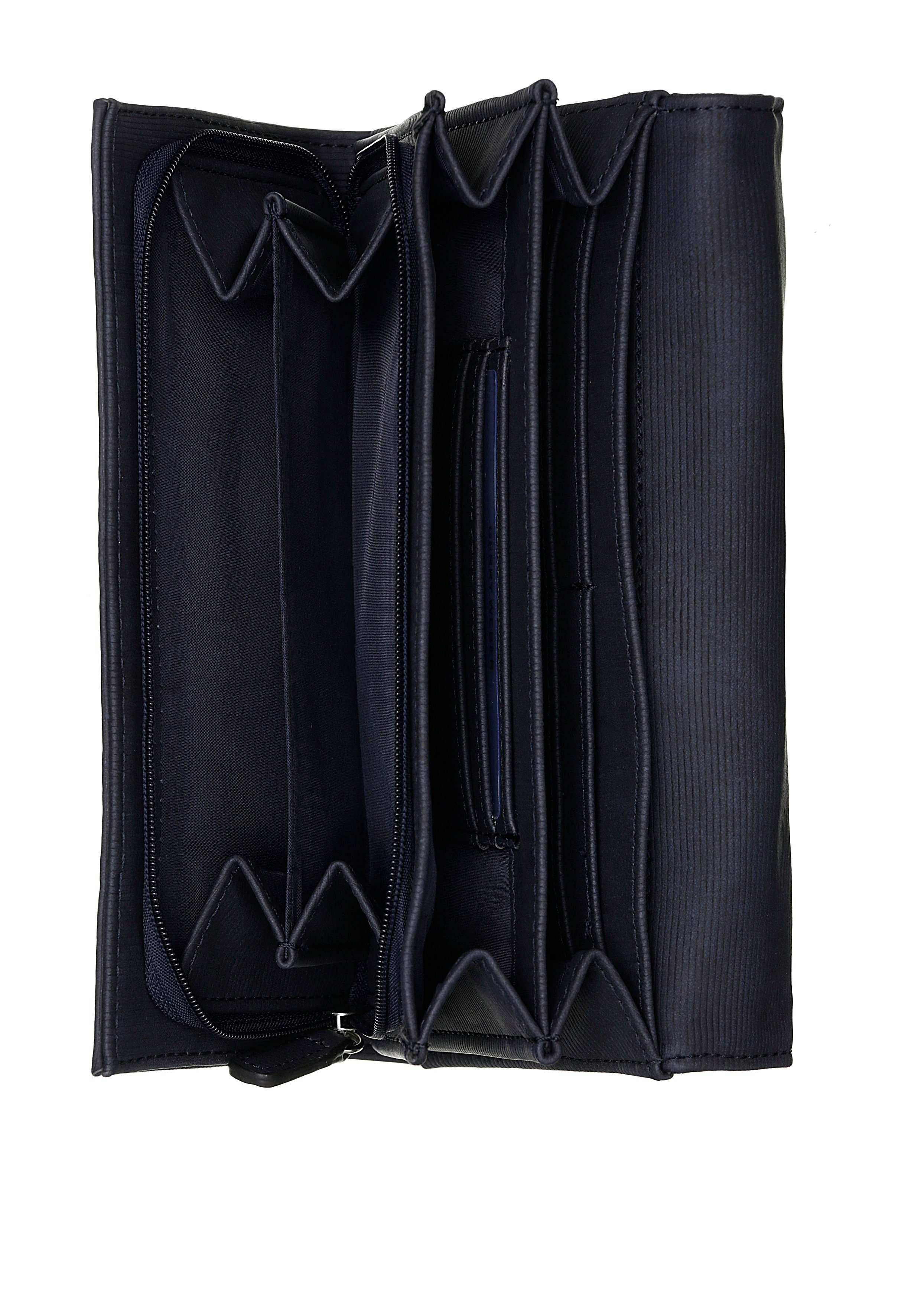 GERRY Bags Geldbörse WEBER lh9f, dunkelblau praktischer be Einteilung different purse mit