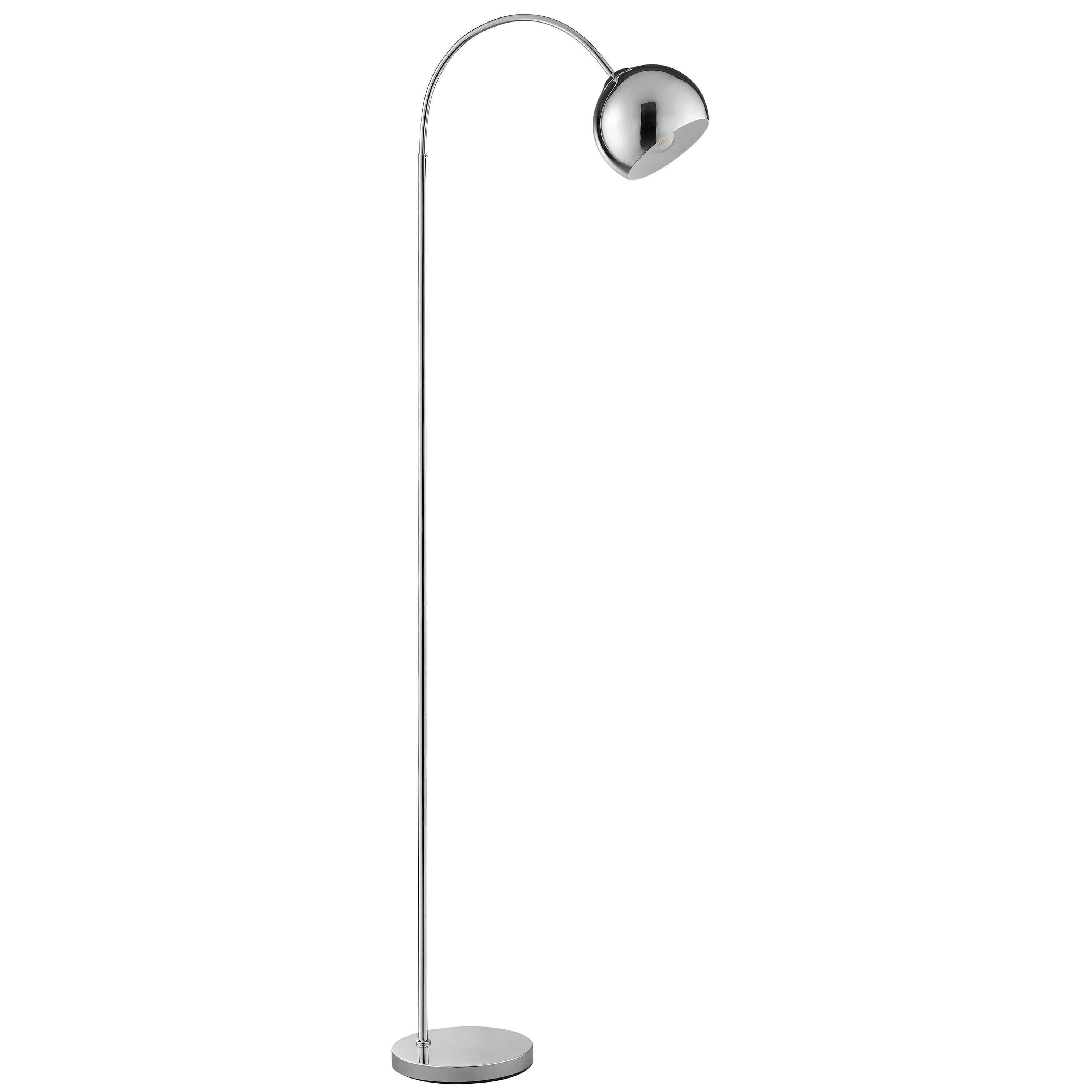 Brilliant Bogenlampe Helen, ohne Leuchtmittel, Bogenleuchte, E27 Fassung, 170x51 cm, Metall