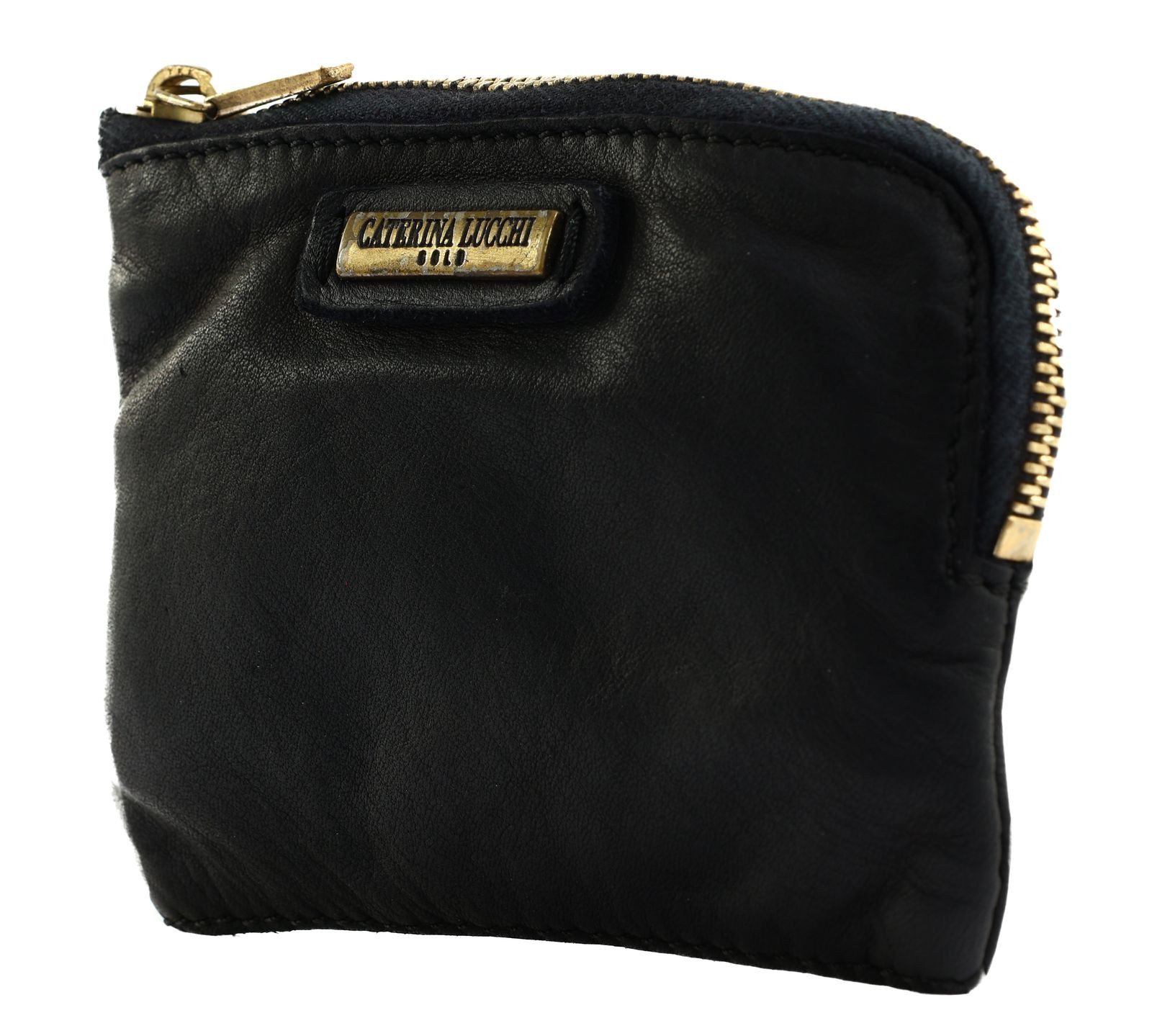 Caterina Lucchi Kartenetui Wallet, aus echtem Kalbsleder