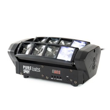 PURElight LED Scheinwerfer, Spidy Moving Bar, RGBW CREE, DMX-Steuerung, Musikmodus, Lichteffekte