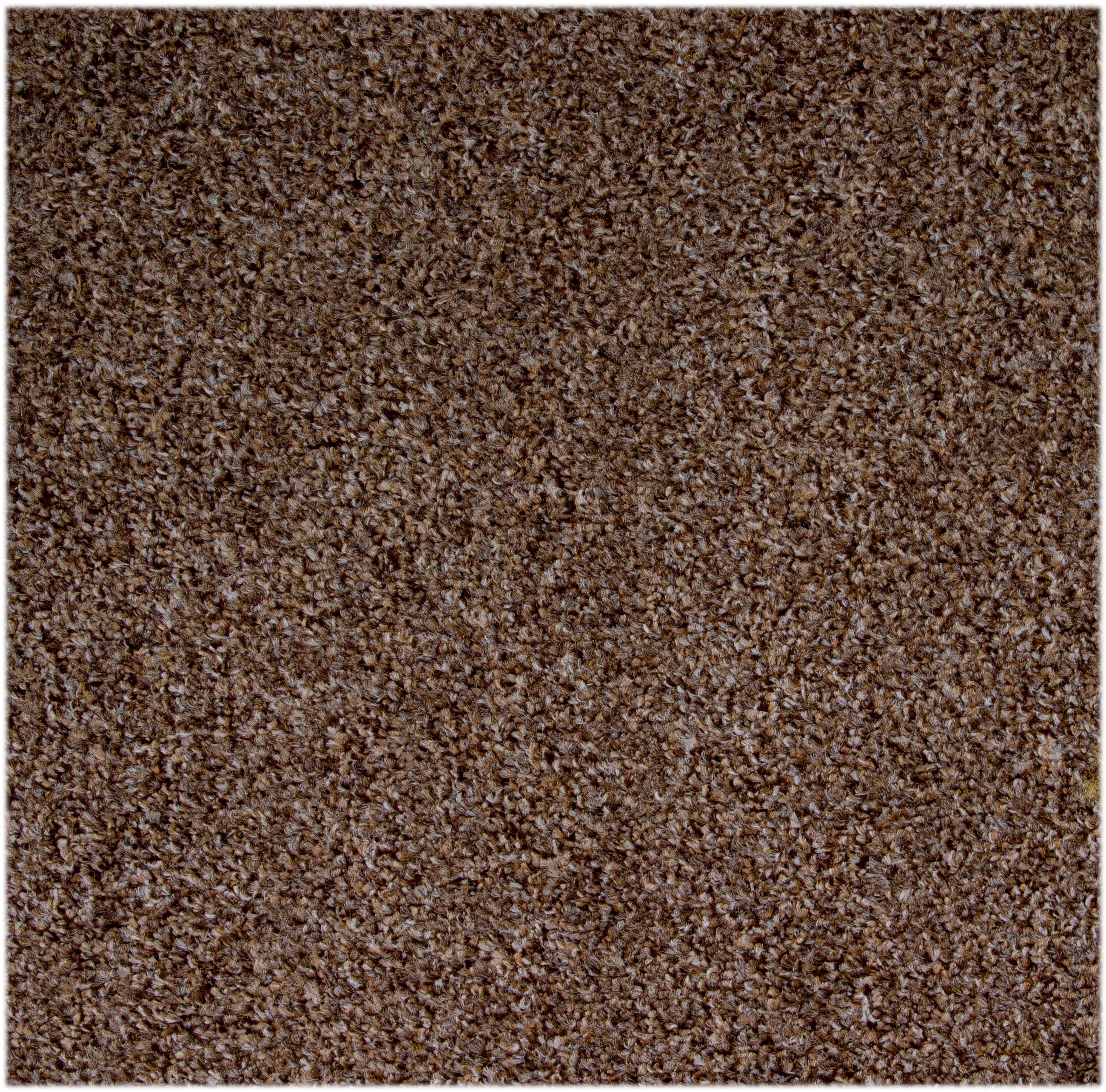 Teppichboden Coupon Velours Fiona, Andiamo, rechteckig, Höhe: 4,5 mm, meliert, Breite 400 cm oder 500 cm, strapazierfähig & pflegeleicht schlamm