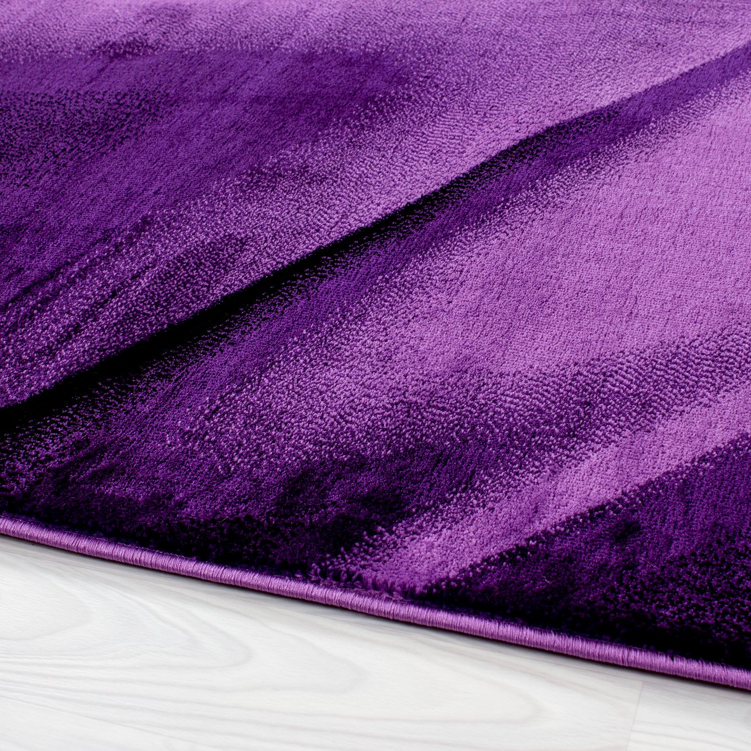 Carpettex Kurzflor-Bettumrandung Abstrakt Design, Höhe 12 günstig online kaufen