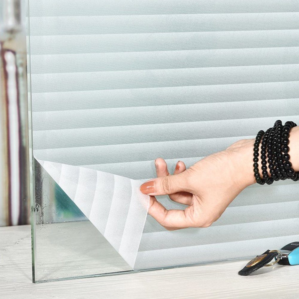 LOVONLIVE Fensterfolie Milchglasfolie Sichtschutzfolie Fenster Selbstkleben günstig online kaufen