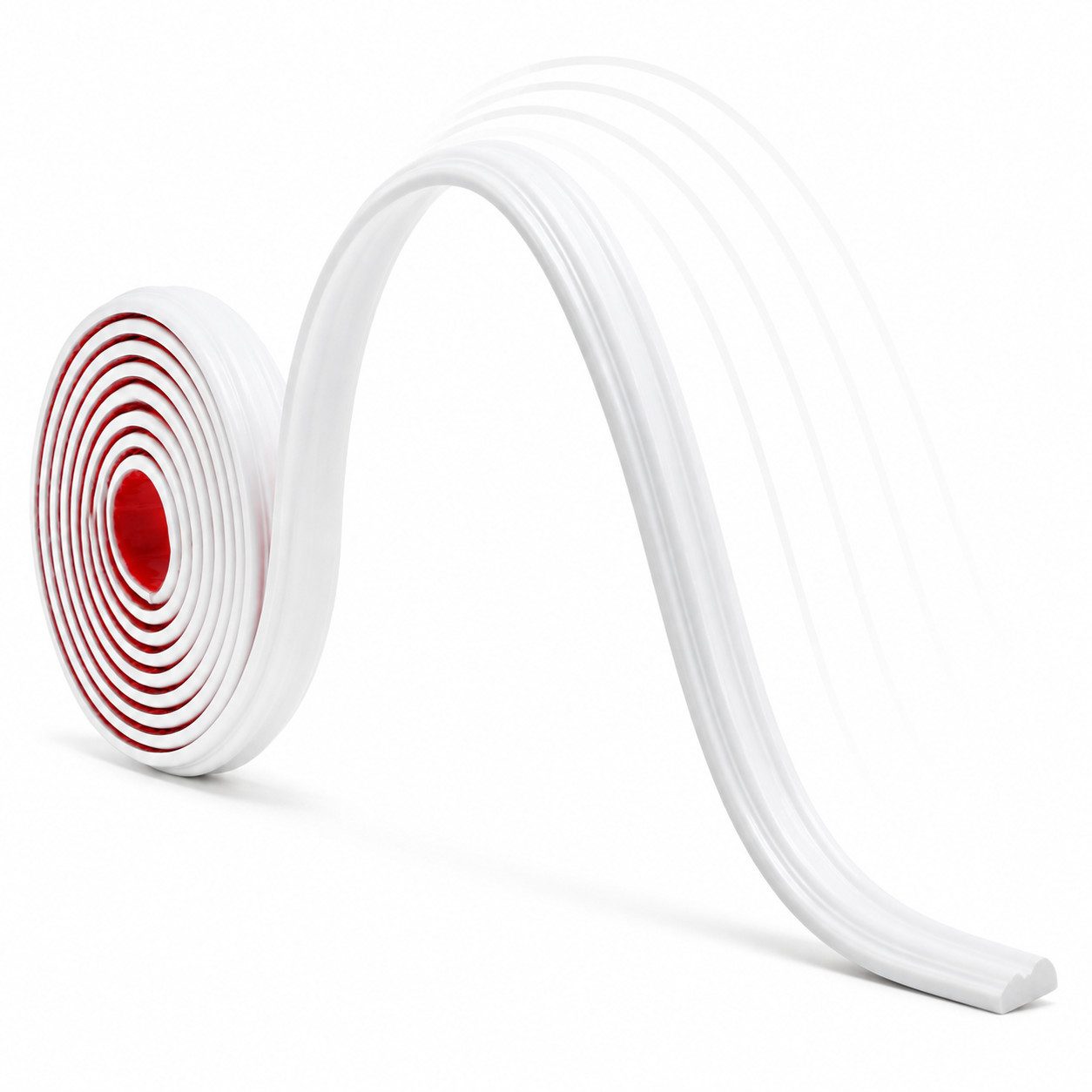 ibettertec Zierleisten-Aufkleber PVC Dekorleiste selbstklebend, rückstandsfrei ablösbar für Innenräume, (Set), Rückstandsfrei ablösbar ohne Oberflächenbeschädigung