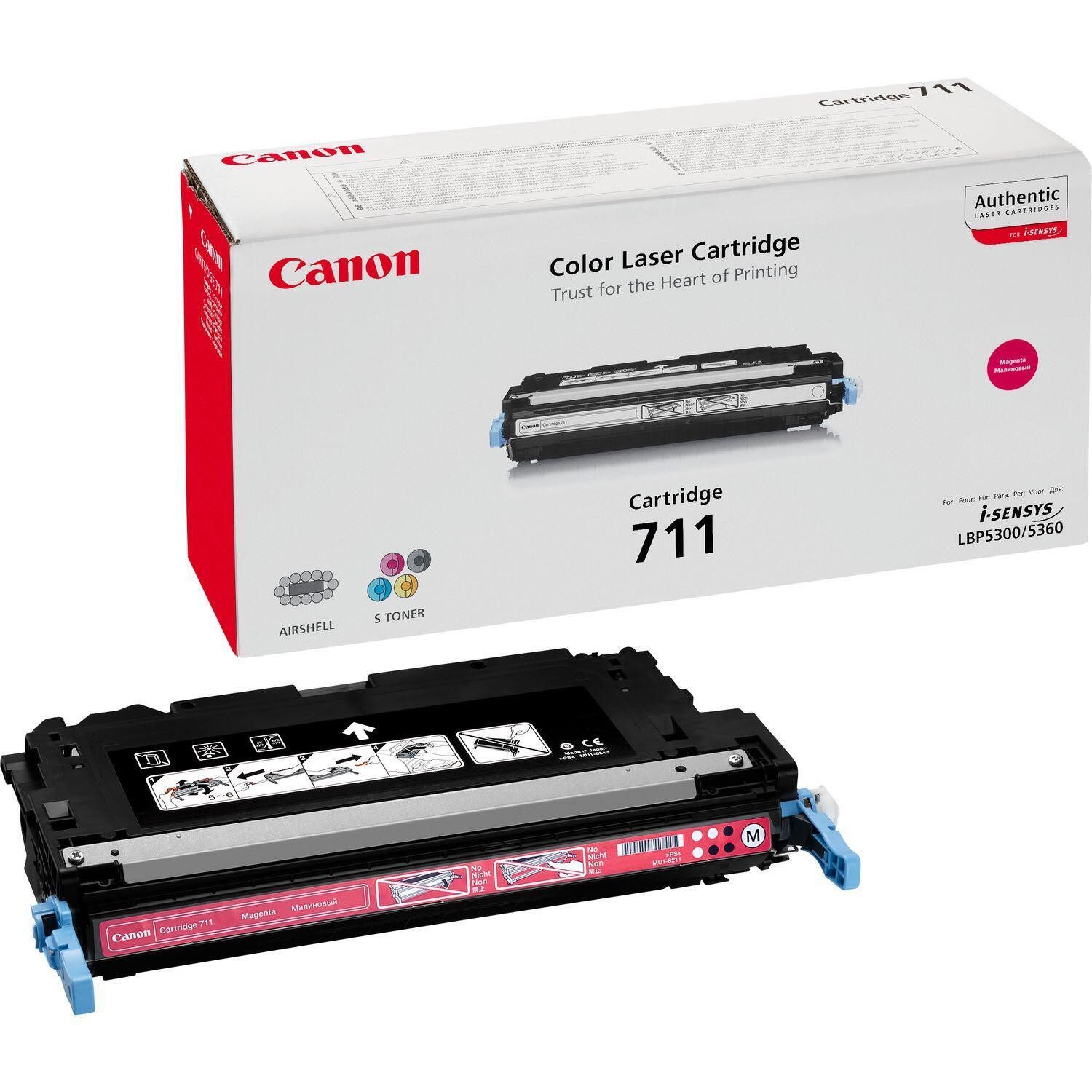 Tonerkartusche Canon Toner 711M magenta