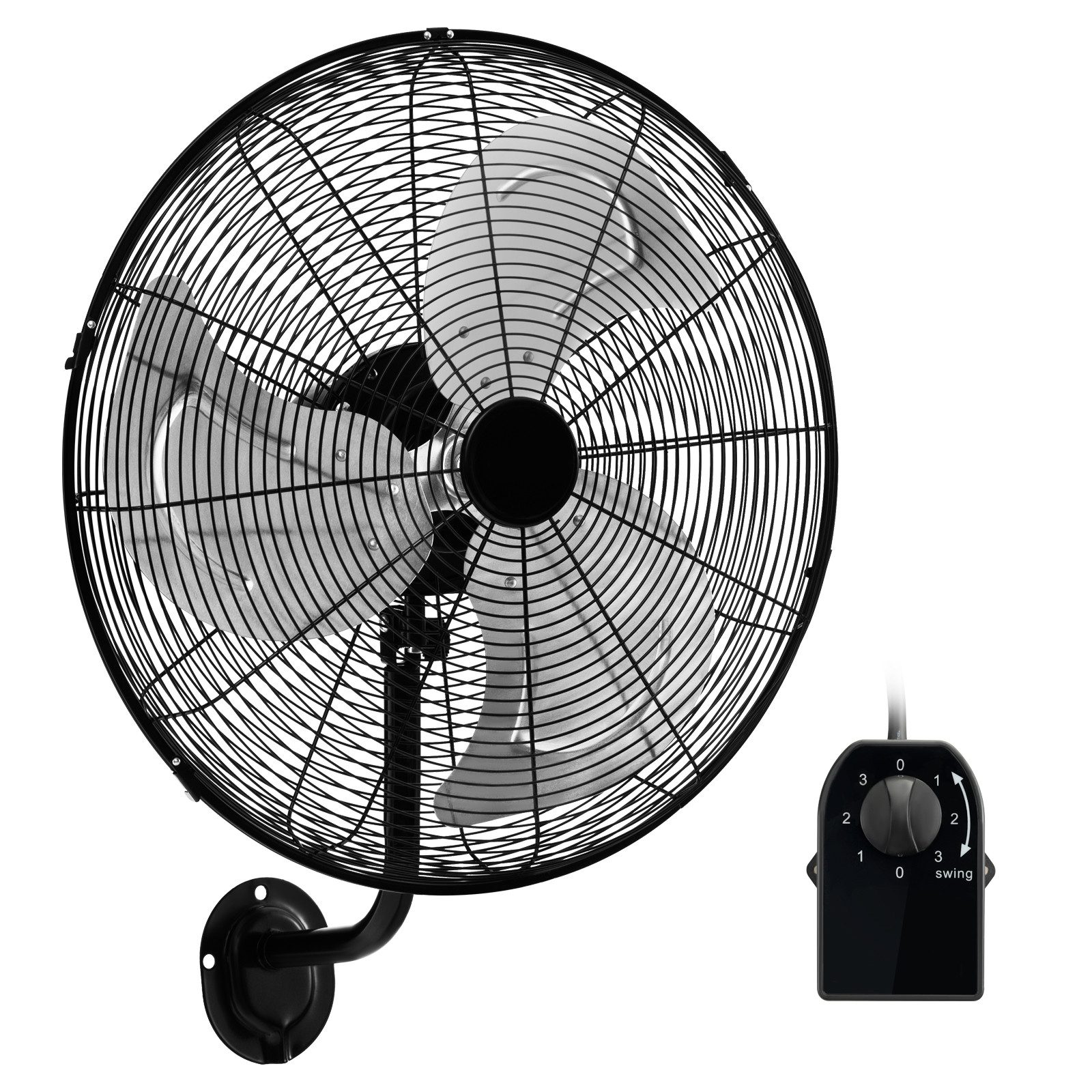 KOMFOTTEU Wandventilator Industrieventilator, Automatische Oszillation & günstig online kaufen