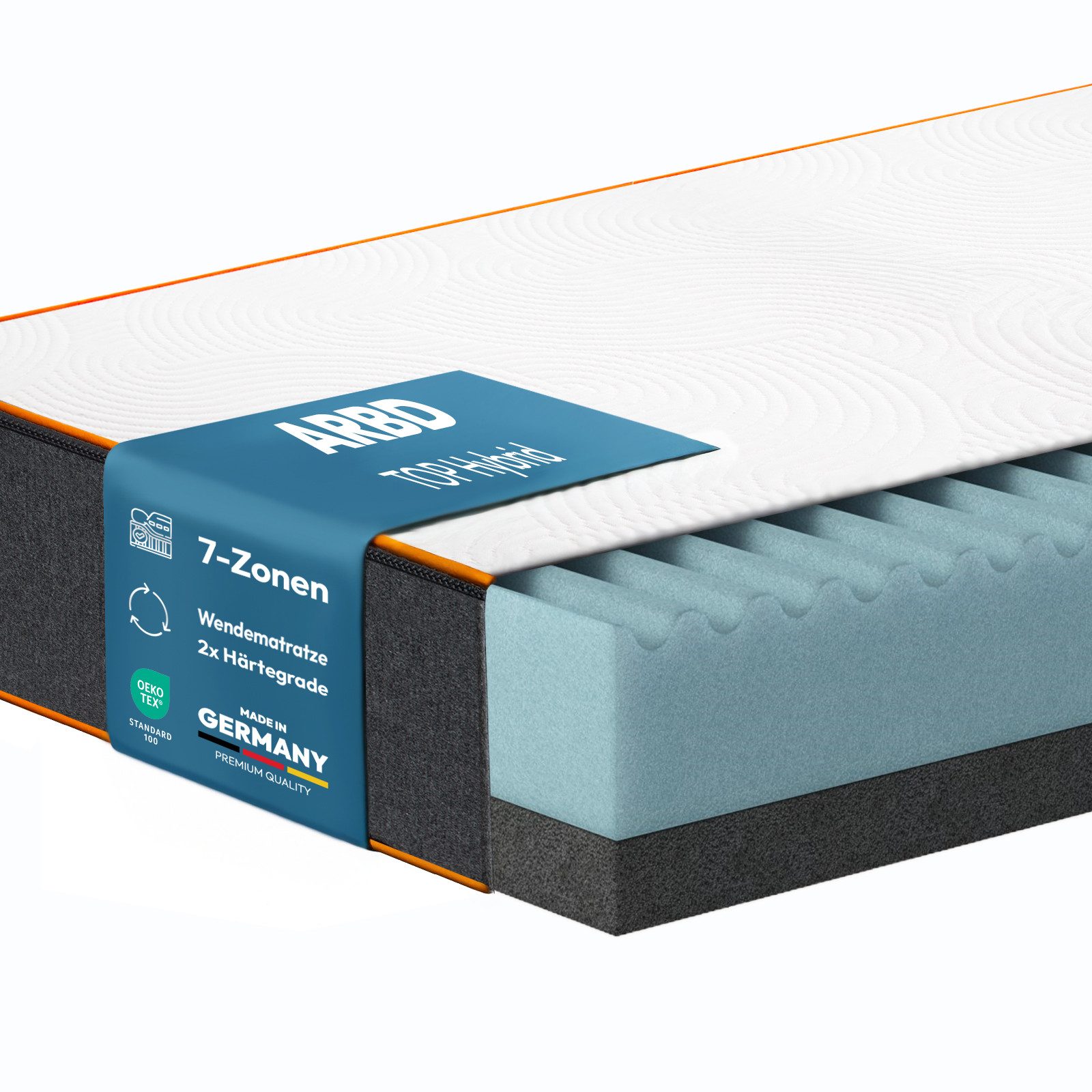 Kaltschaummatratze TOP Hybrid H2/H3, H2/H4, H2/H5 günstig online kaufen