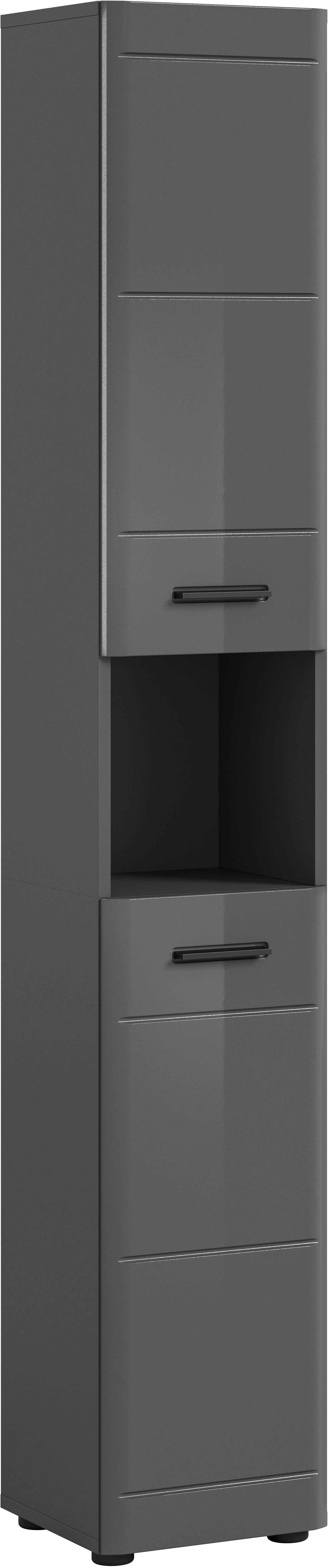 welltime Hochschrank "Doux, Höhe 180 cm, 2 Türen, 1 offenes Fach, 3 Einlege günstig online kaufen