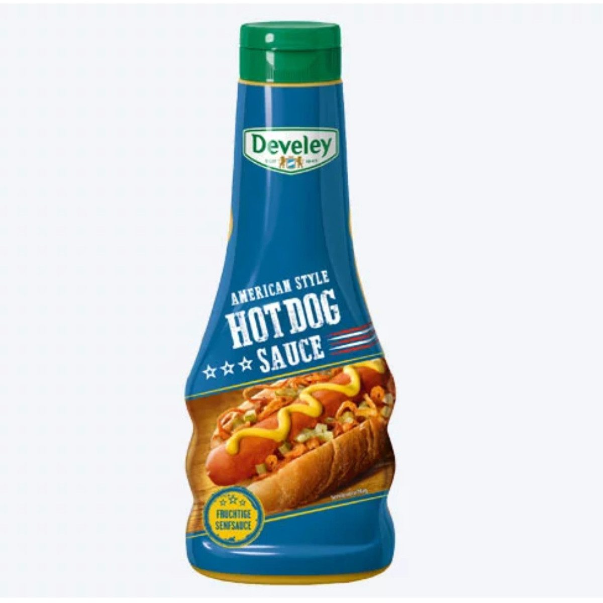 Develey Saucen, Develey American Hot Dog fruchtige Sauce mit Mango und Apfel 250ml
