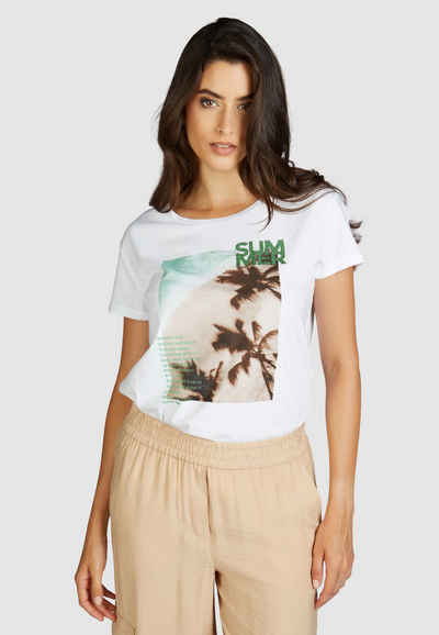 MARC AUREL T-Shirt mit Summer-Print