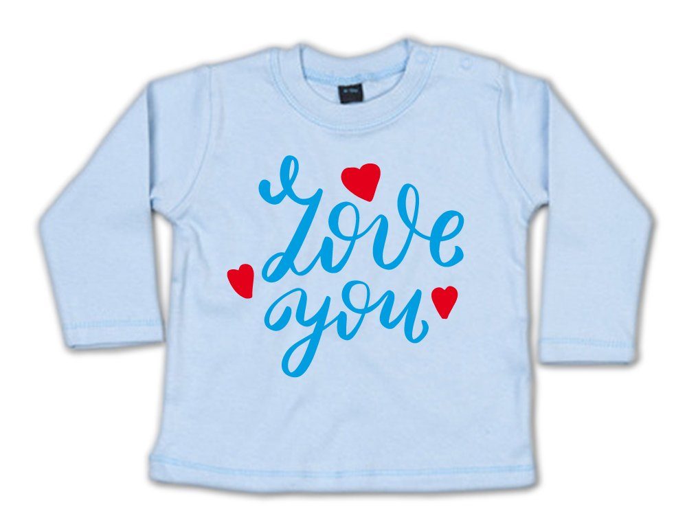 G-graphics Longsleeve Love you Baby Sweater / Longsleeve T mit Spruch