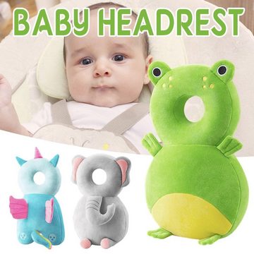 SOTOR Babykissen Anti-Sturz-Kissen Baby Kopfschutz Plüschkissen niedliche Tiermodelle, Sehr weicher Babykopfschützer