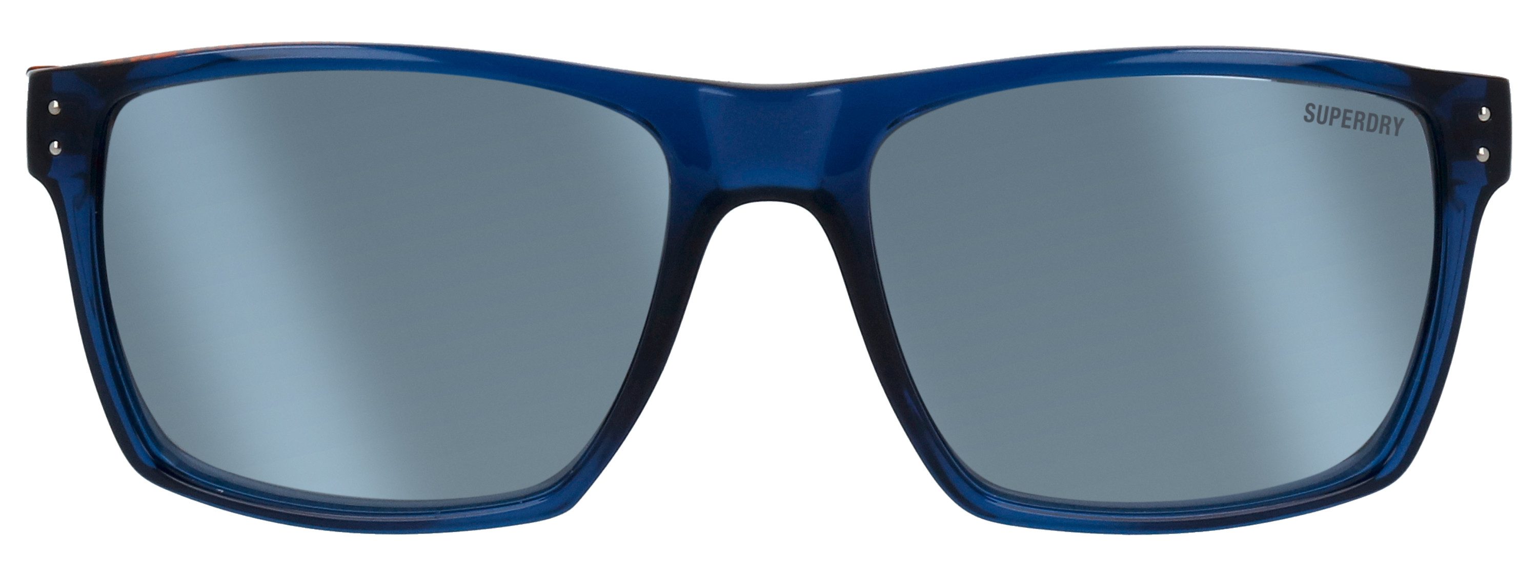 Superdry Sonnenbrille Modell 996054 Form Karree/Eckig, Logoschriftzug auf Bügel, Injectionfassung