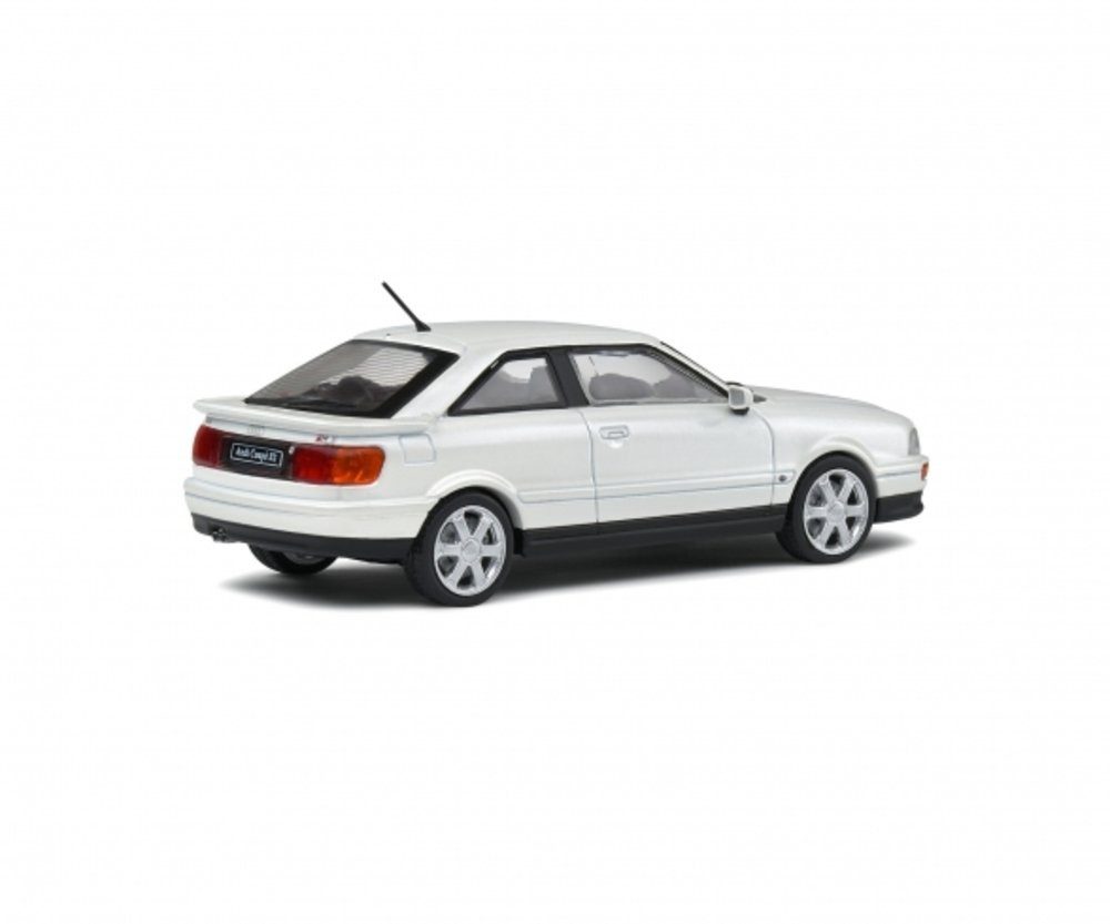 Solido Modellauto Audi S2 Coupe Turbo 1992 weiß, Maßstab 1:43