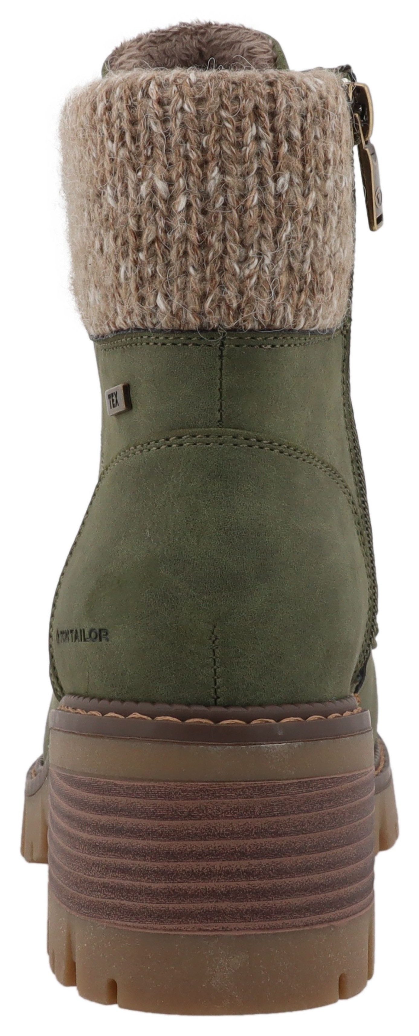 TOM TAILOR Winterstiefelette Workerboots, Stiefelette mit Blockabsatz günstig online kaufen
