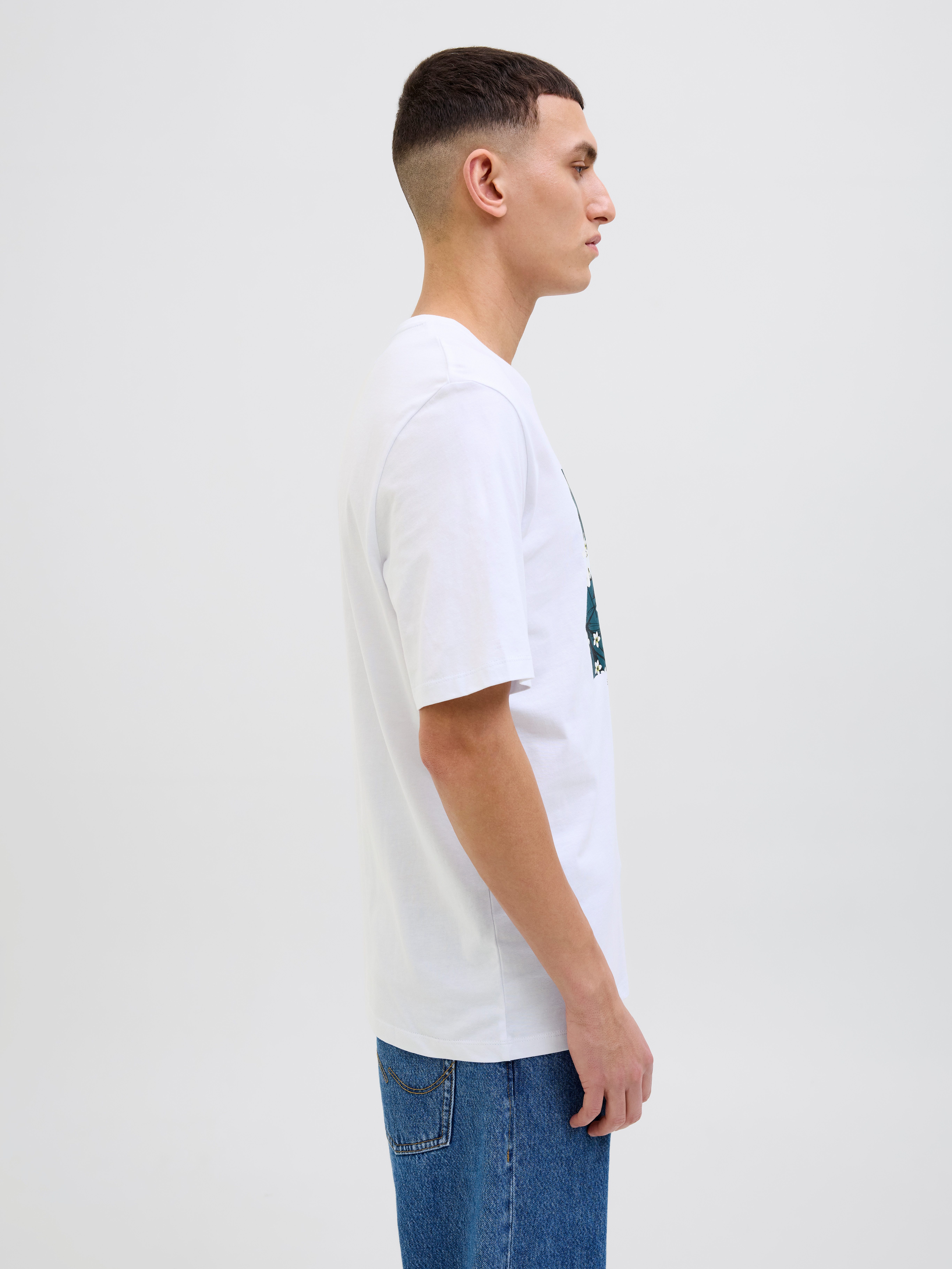Jack & Jones Print-Shirt JJHAWAII SHAPE günstig online kaufen