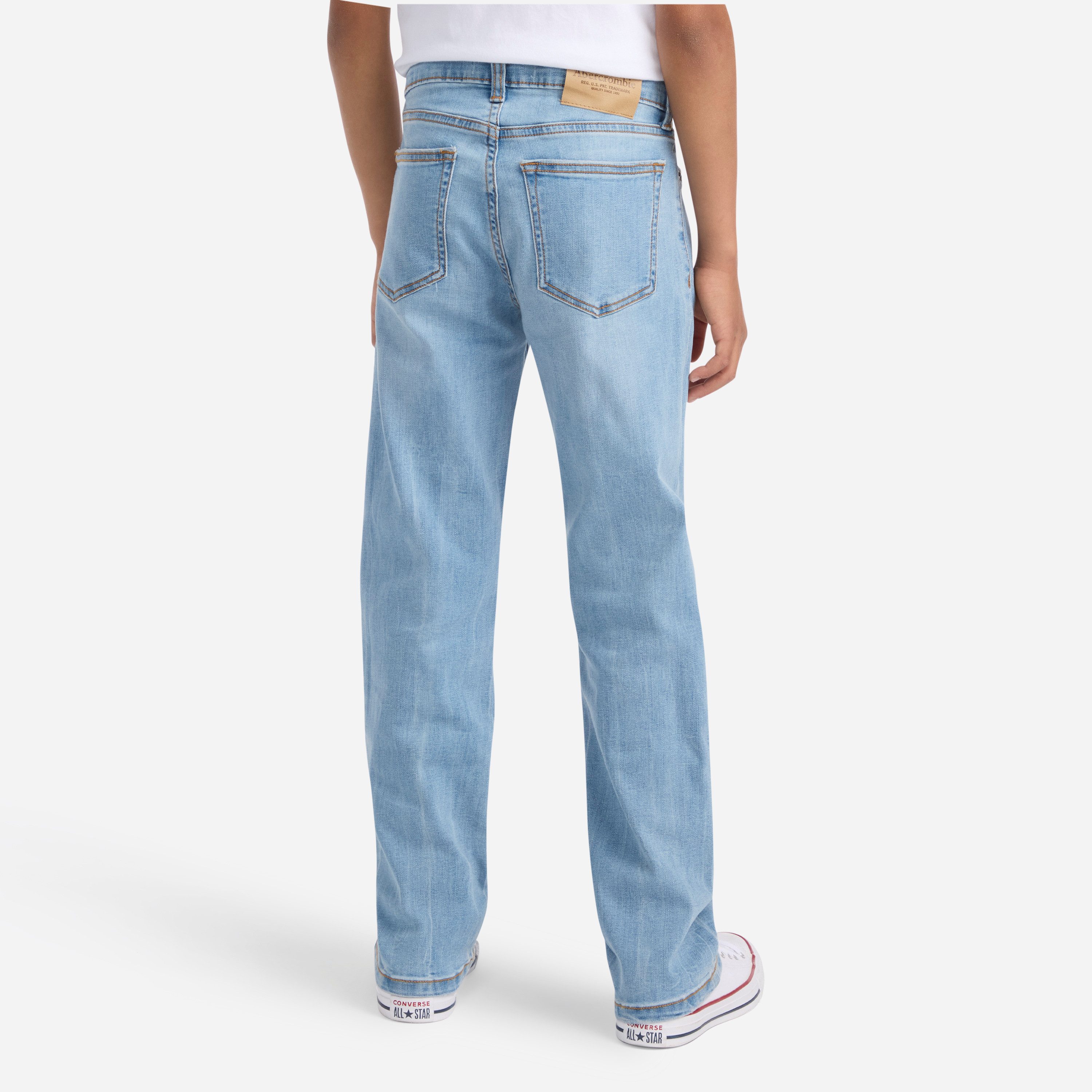 Abercrombie Kids 5-Pocket-Jeans AFB STRAIGHT FIT JEANS im 5-Pocket-Style und mit Stretch, for boys