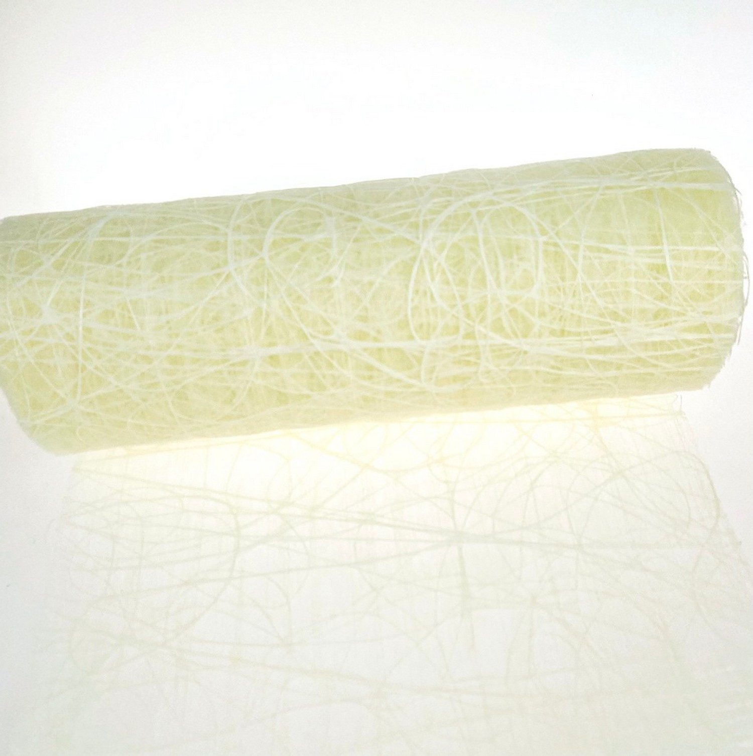 Deko AS Tischläufer Dekoweb® Tischläufer - helles Pastellgelb - 300mm - 5m - - 54-300-5- (1-tlg, 1 Rolle Tischläufer), Strapazierfähig
