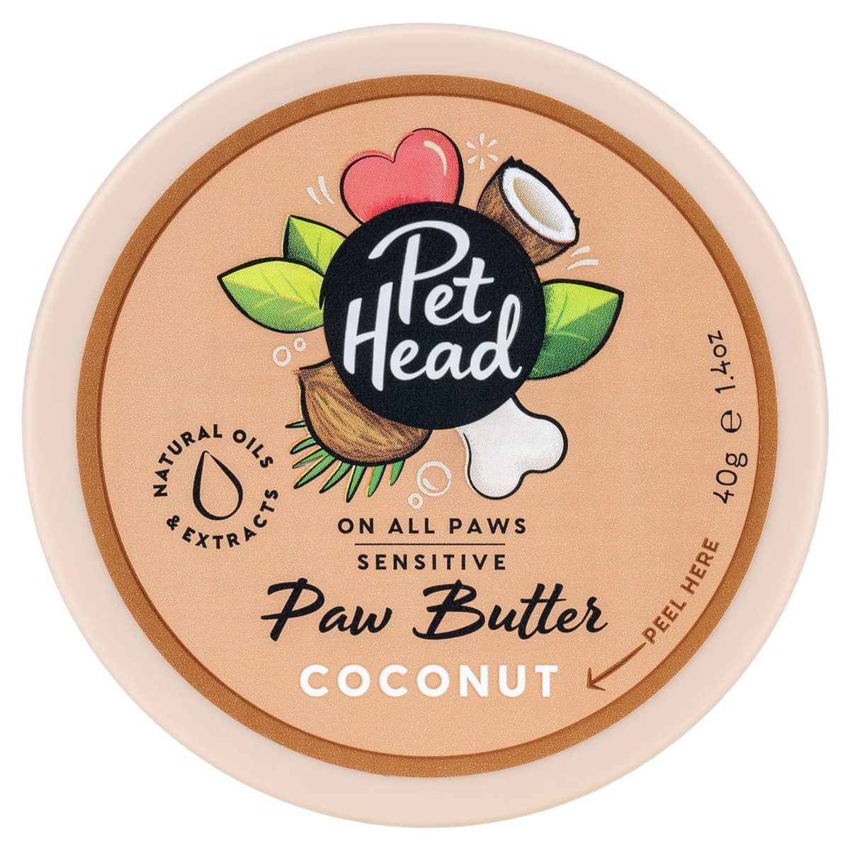 Fellbürste Pfotenbalsam Paw Butter Coconut 40 g