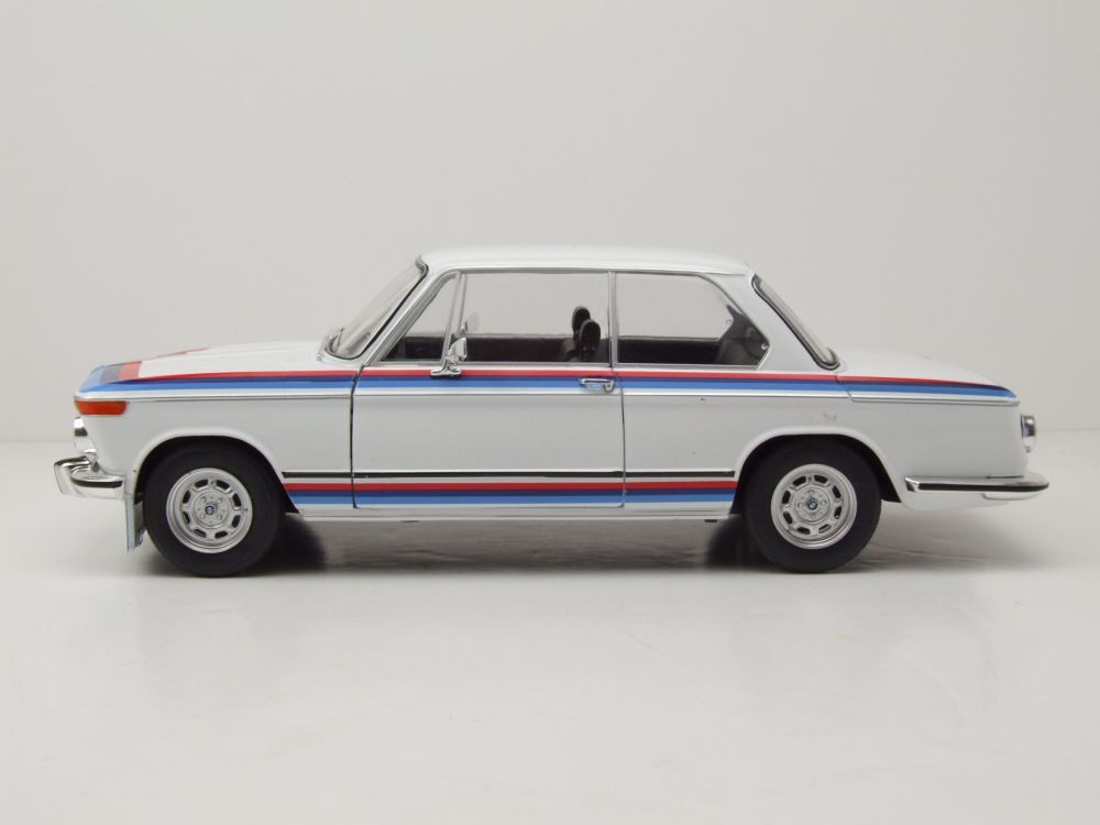 Solido Modellauto BMW 2002 TII Turbo Evocation 1971 weiß, Maßstab 1:18