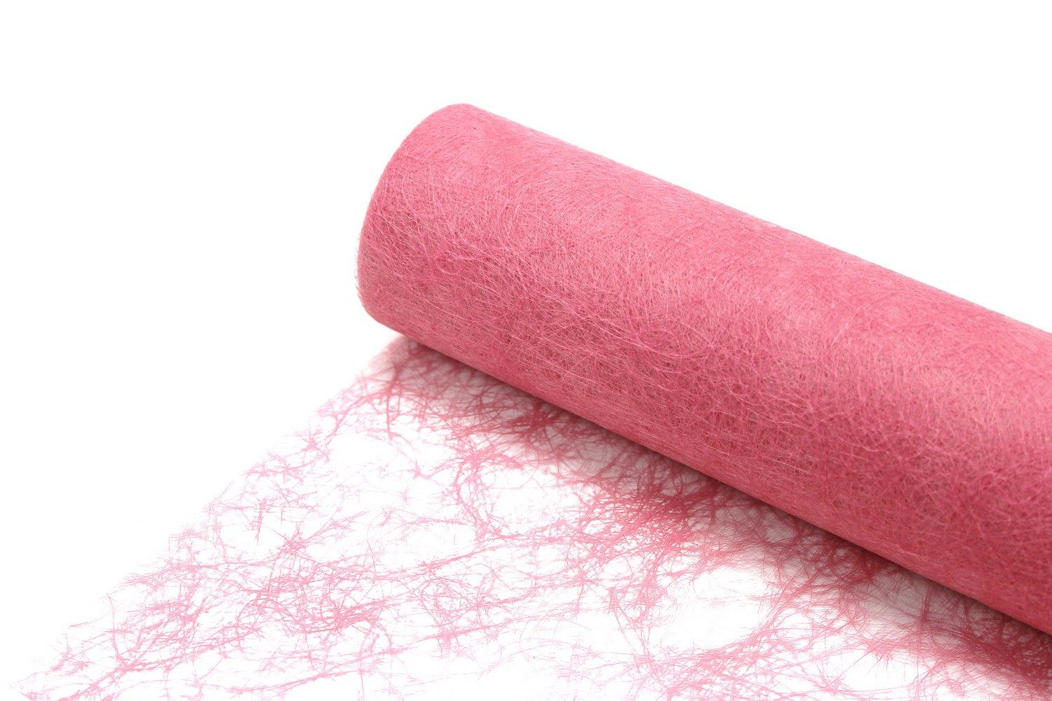 Deko AS Tischläufer Sizoflor Tischband rosa 7,9 cm Rolle 50 Meter 60 014-R 079 (1-tlg, 1 Rolle Tischläufer), Strapazierfähig