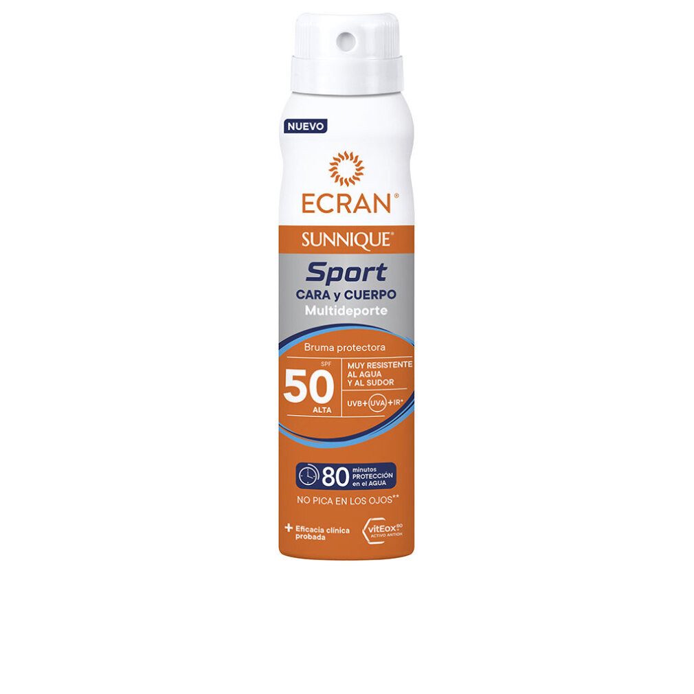 Ecran Körperpflegemittel SUNNIQUE SPORT Gesichts- und Körperspray 75 ml