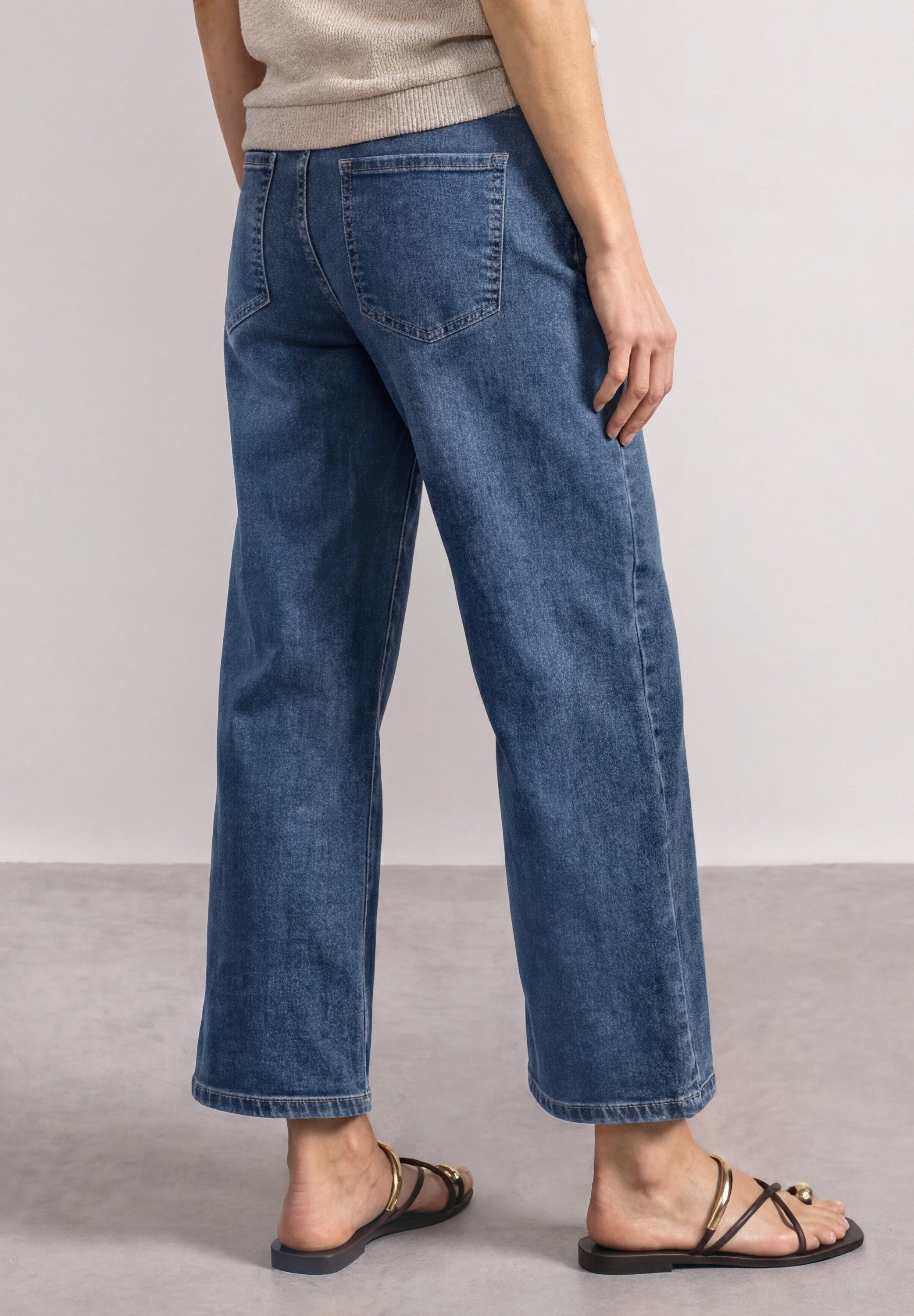 STREET ONE Loose-fit-Jeans in 7/8-Länge