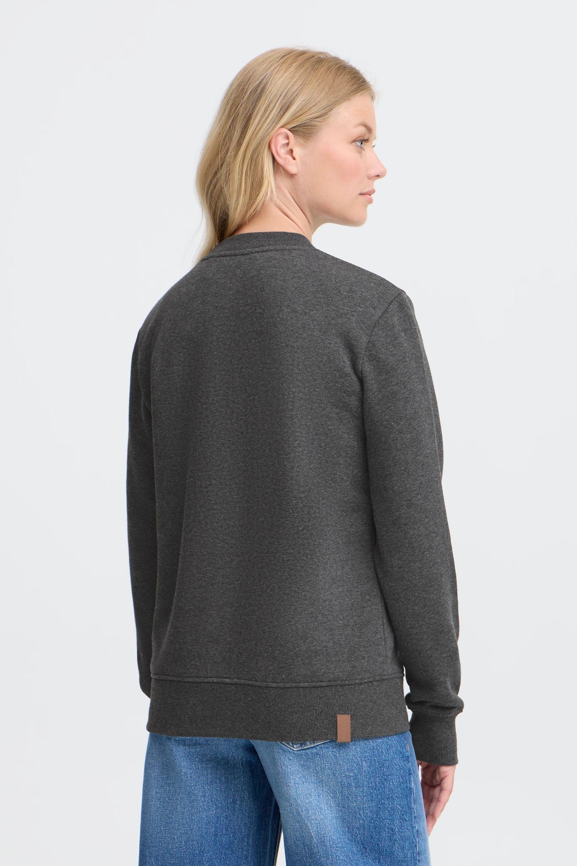 OXMO Sweater OXMille Modernes Sweatshirt