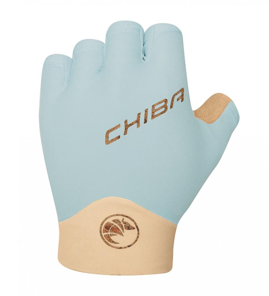 Chiba Fahrradhandschuhe CHIBA ECO Glove Pro - Radhandschuhe XS hellblau, atmungsaktiv & gepols