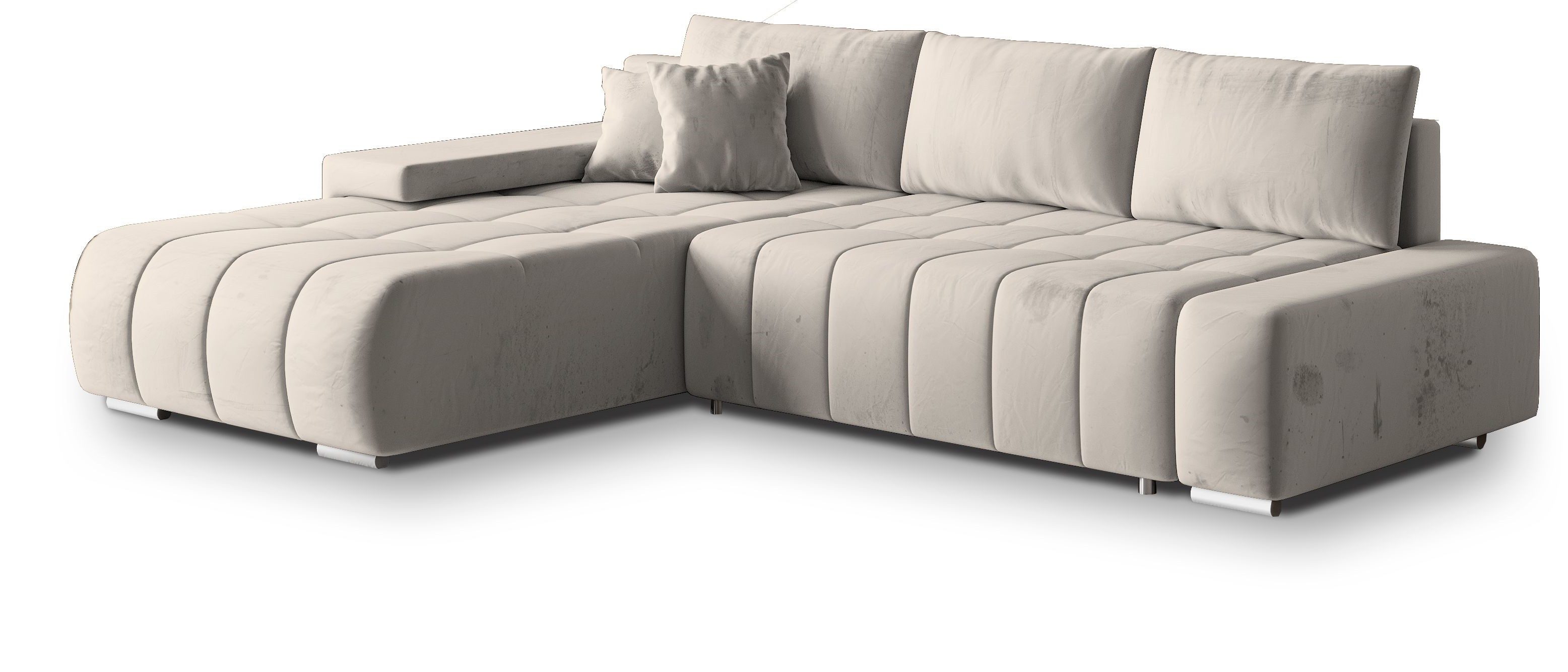 Masseno Ecksofa ALESE mit Schlaffunktion L-Form, günstig online kaufen