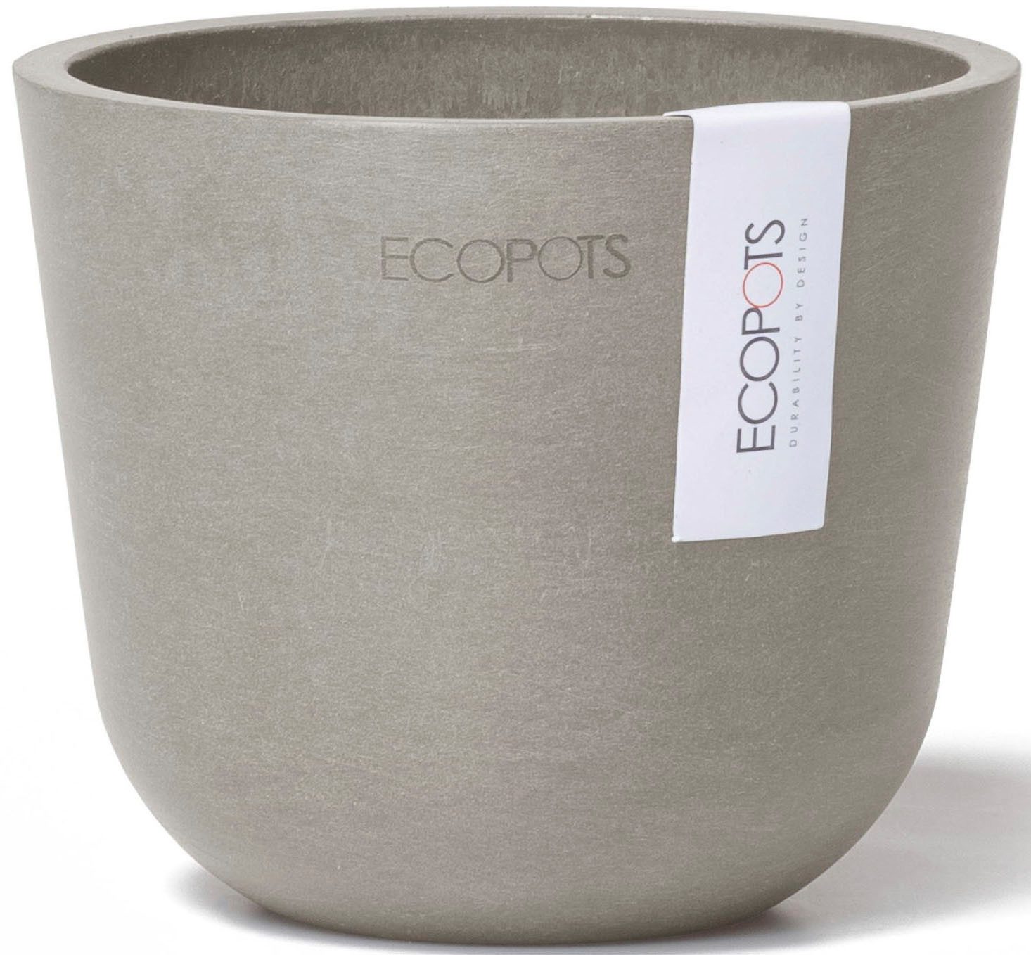 ECOPOTS Blumentopf Oslo Mini 11,5 Taupe, für den Innenbereich günstig online kaufen