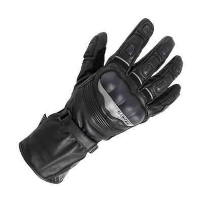 Büse Motorradhandschuhe Büse Handschuhe ST Impact schwarz wasserdicht winddicht atmungsaktiv mit Protektoren Leder