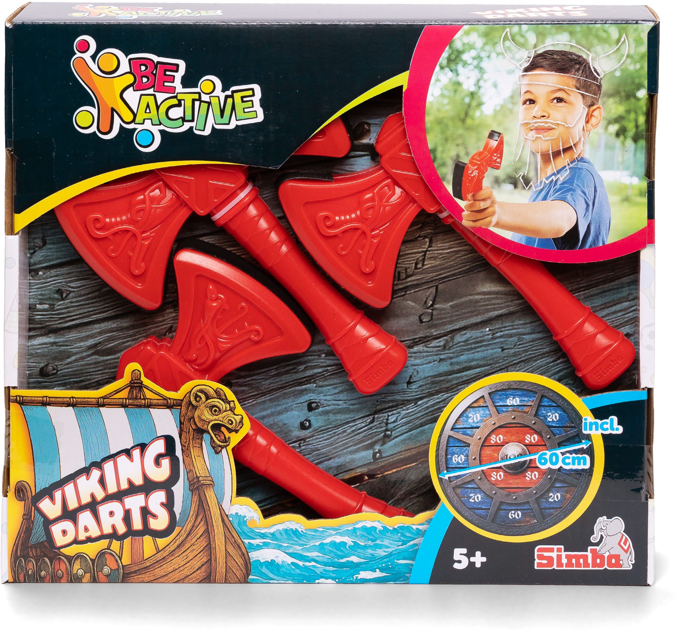 SIMBA Spiel Wikinger-Dart, Wurfspiel