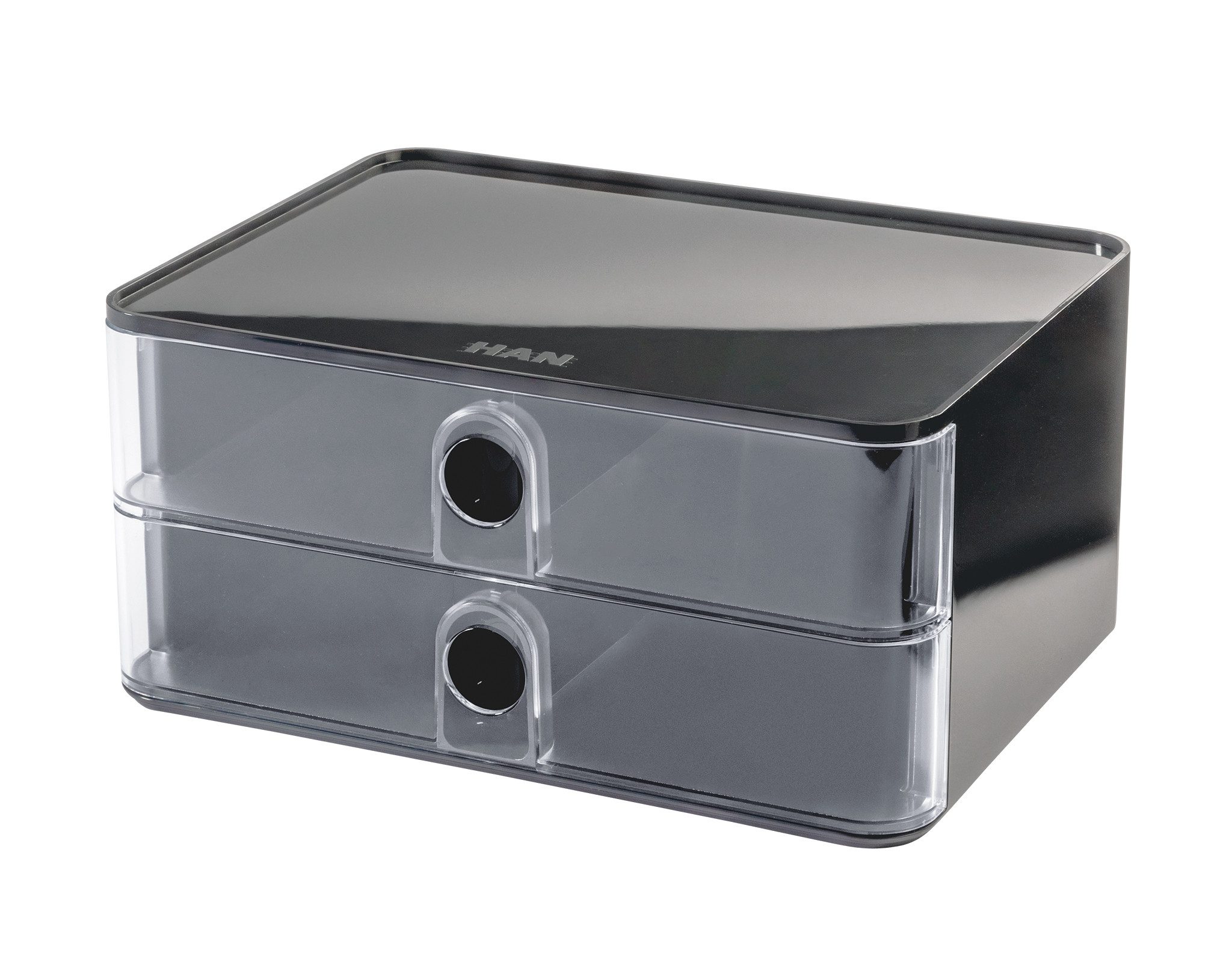 HAN Schubladenbox 1120-193D SMART-BOX ALLISON - dark grey-clear