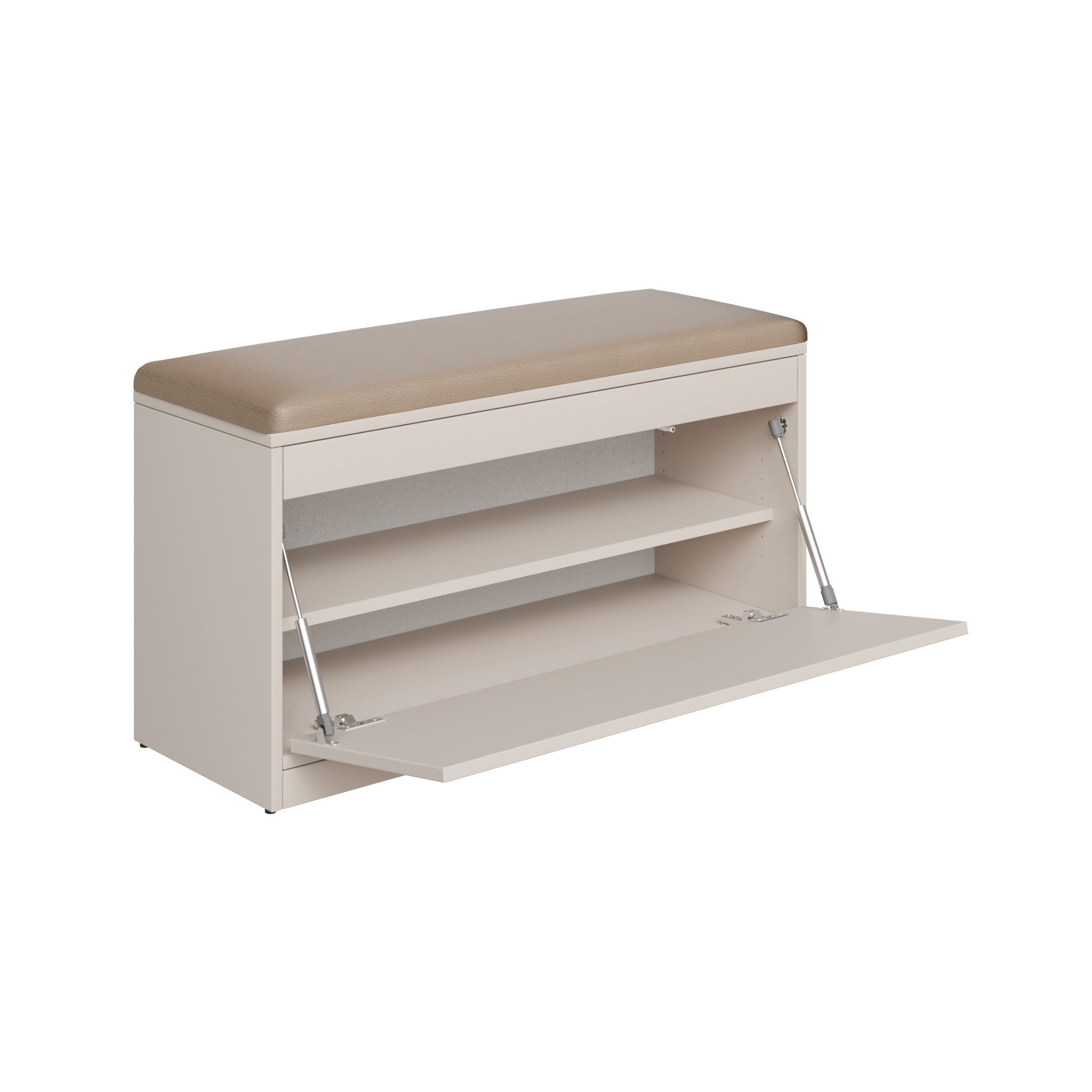 Platan Room Schuhschrank Schuhregal mit Sitzkissen, Schuhkommode, Schuhbank günstig online kaufen