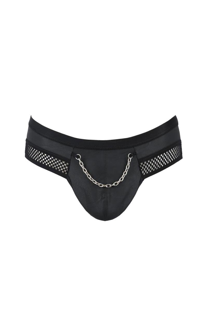 3. Bild von Passion Menswear String in schwarz - S/M