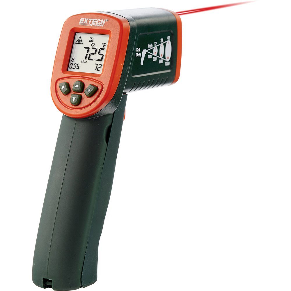 Extech Infrarot-Thermometer Extech IR267 Infrarot-Thermometer Optik 12:1 -50 - +600 °C Kontaktme