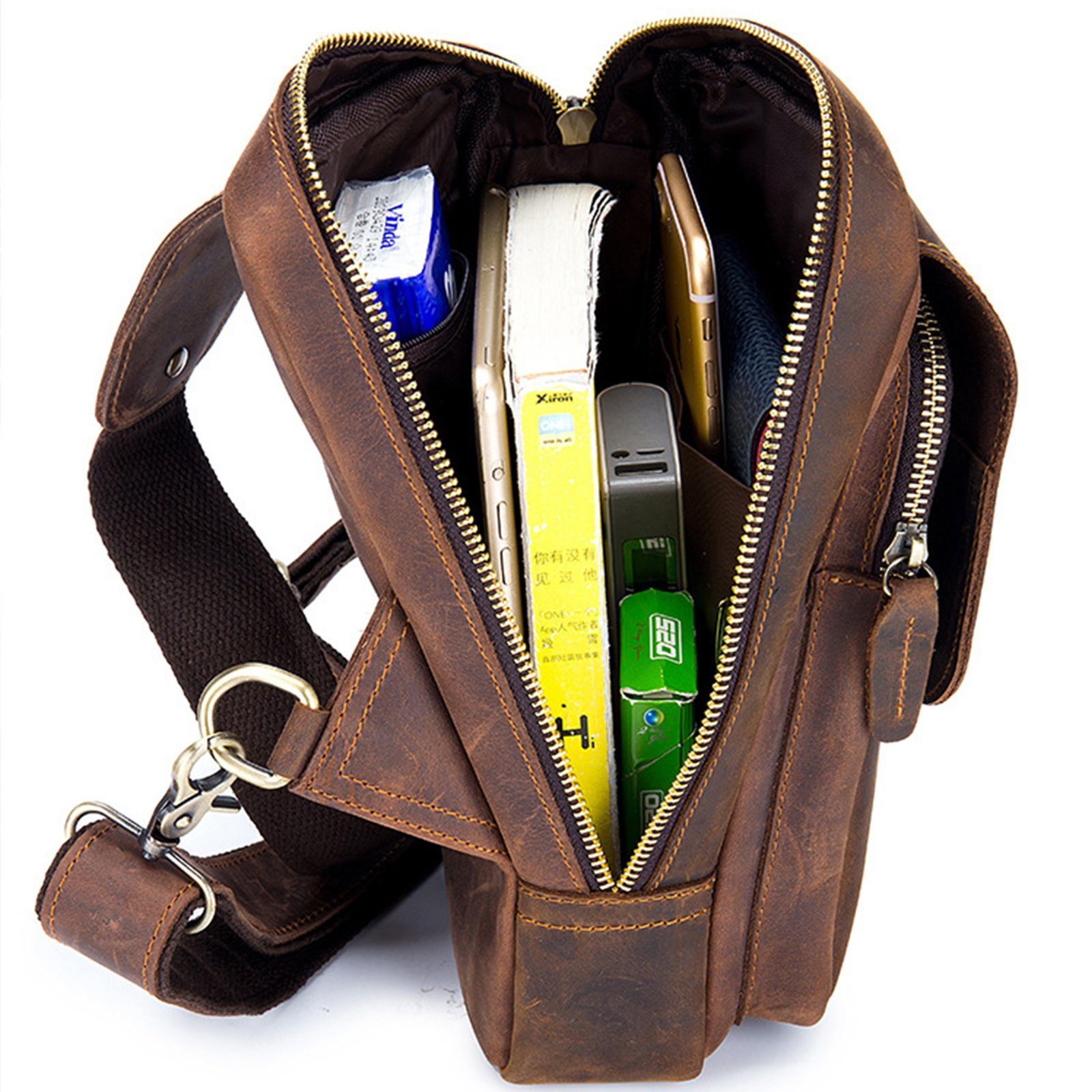 OKWISH Schultertasche Brusttasche Sling Rucksack wasserdicht günstig online kaufen