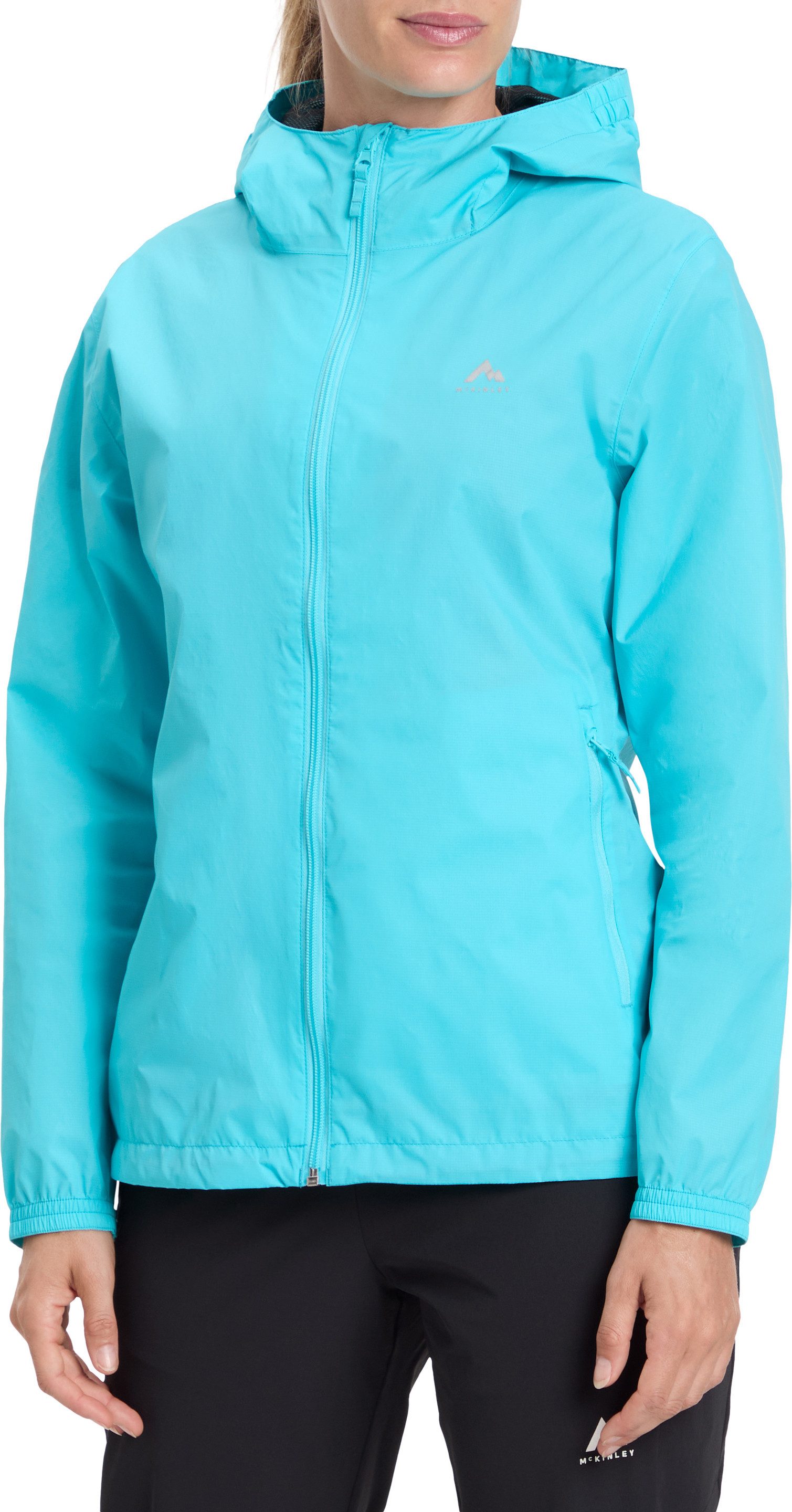 McKINLEY Regenjacke DA.-REGENJACKE KEREOL IV W sportlicher Stil, mit AQUAMAX-Technologie, mit verschweißten Nähten