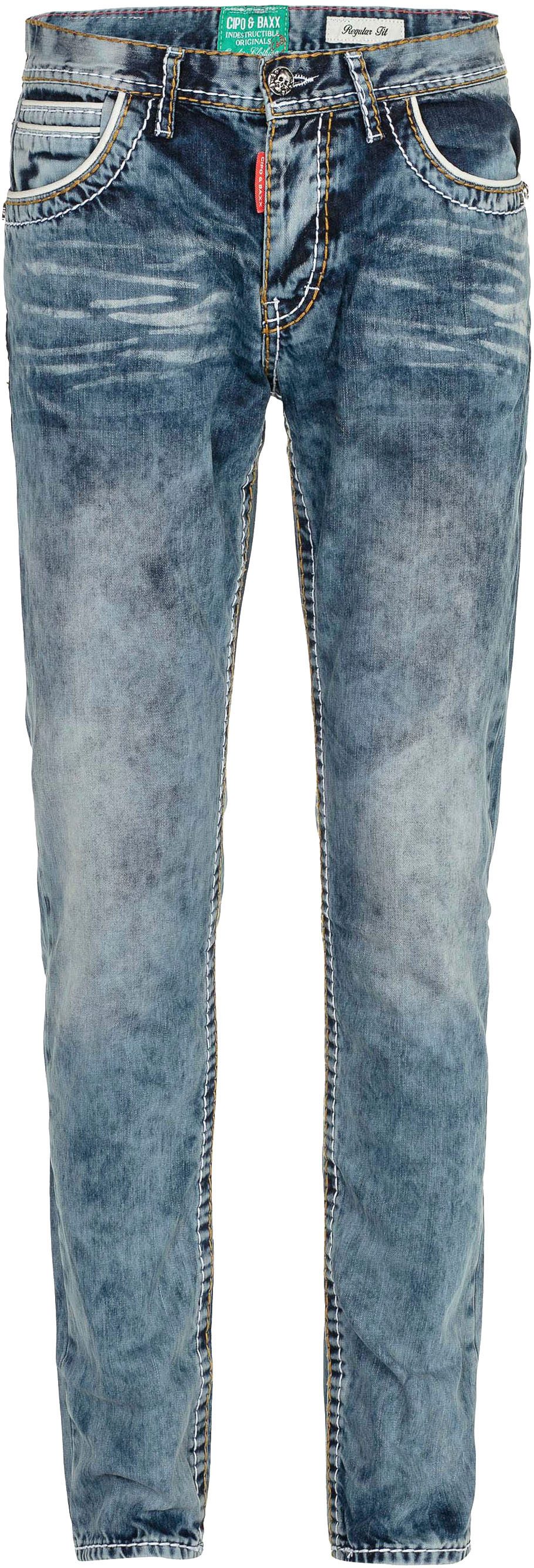 Cipo & Baxx Straight-Jeans