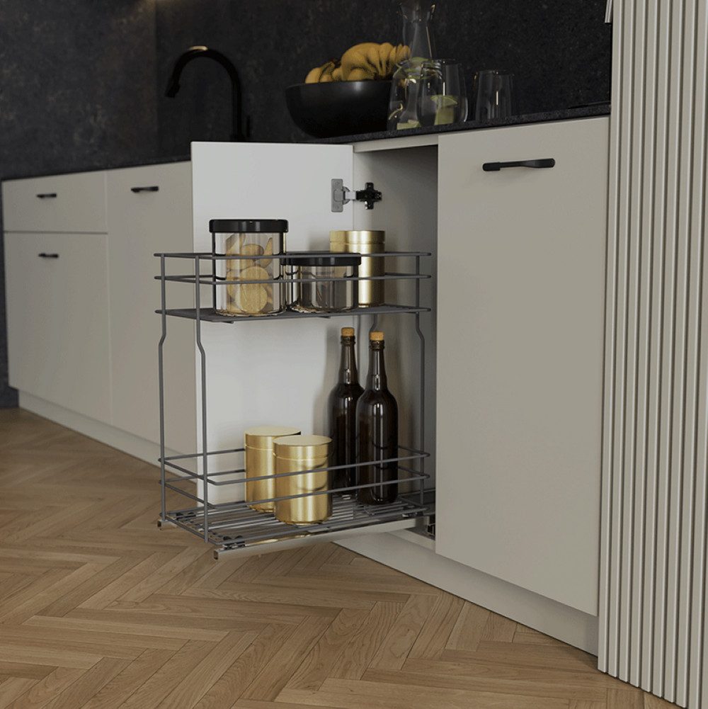 Prima-Online Unterschrank Unterschrankauszug Anthrazit Schrankauszug Bodens günstig online kaufen