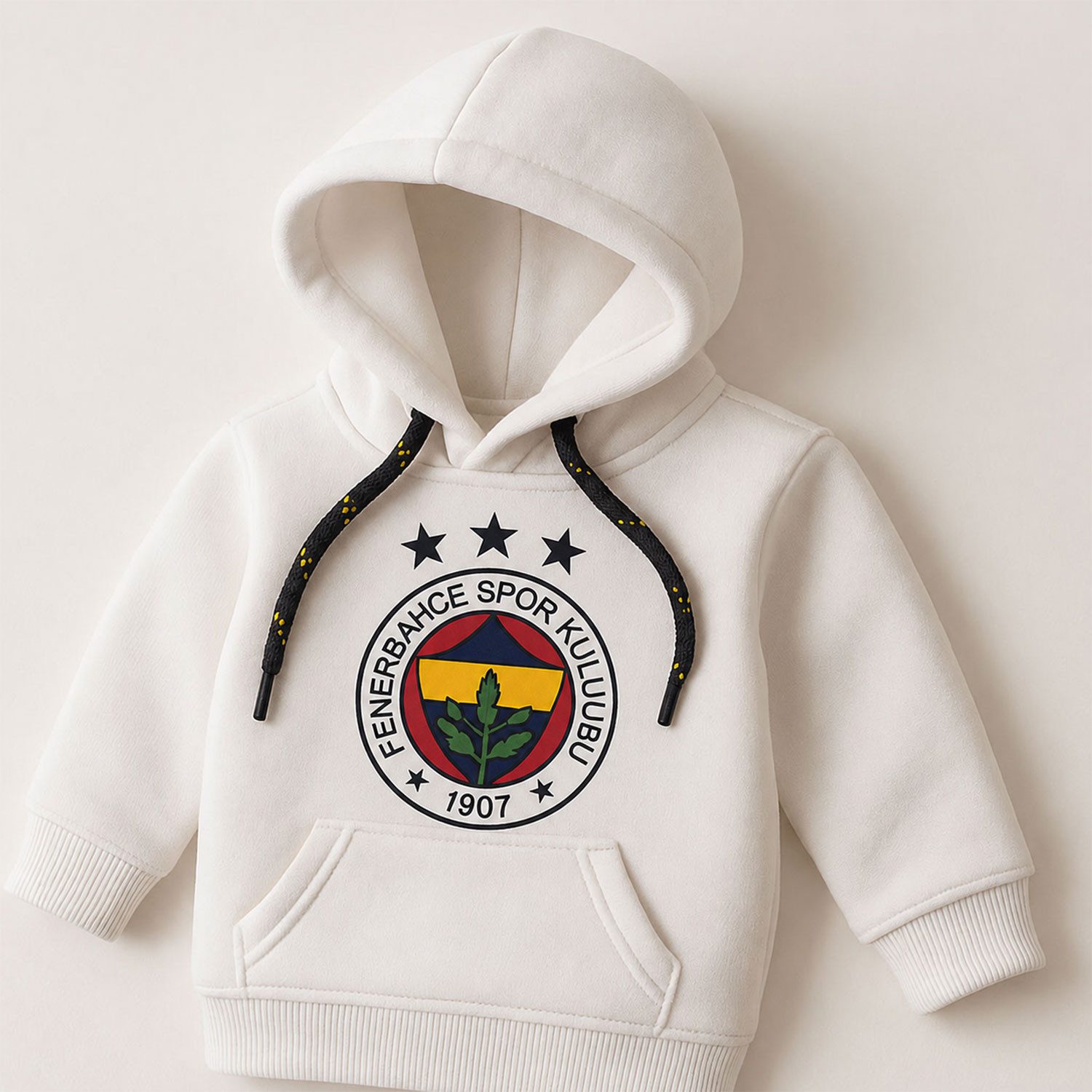 Jungengel Puppenschalensitz Fenerbahce Mini Kapuzenpullover für Schalthebel Hoodie Taraftar (Einzelartikel, 1tlg., 1-teilig), Mini Hoodie Fenerbahce, Fanartikel – Bild 5 von 5