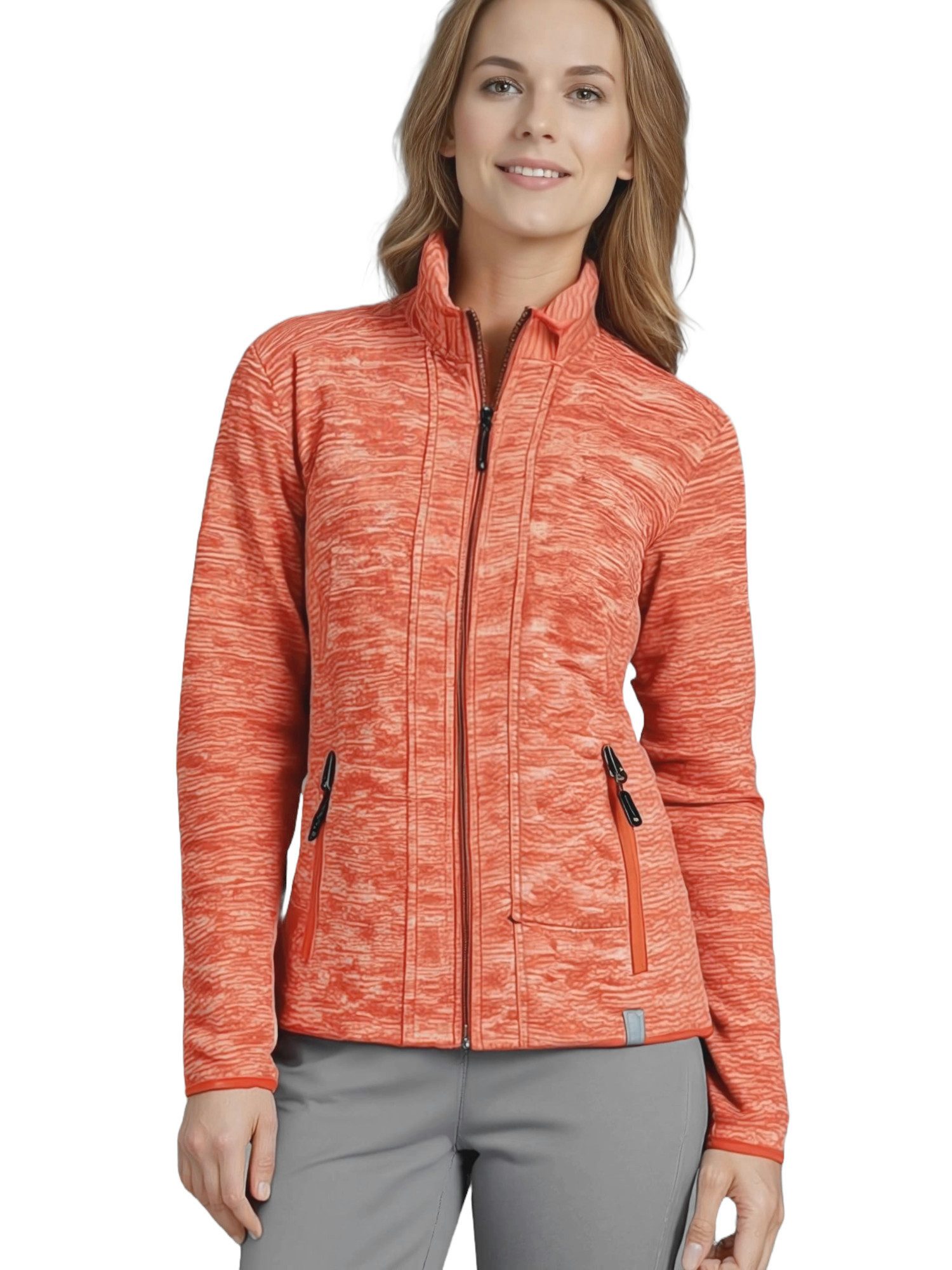 Kjelvik Fleecejacke Ziva Polarfleece Midlayer Jacke Soft Touch, wärmend, schnell trocknend, atmungsaktiv