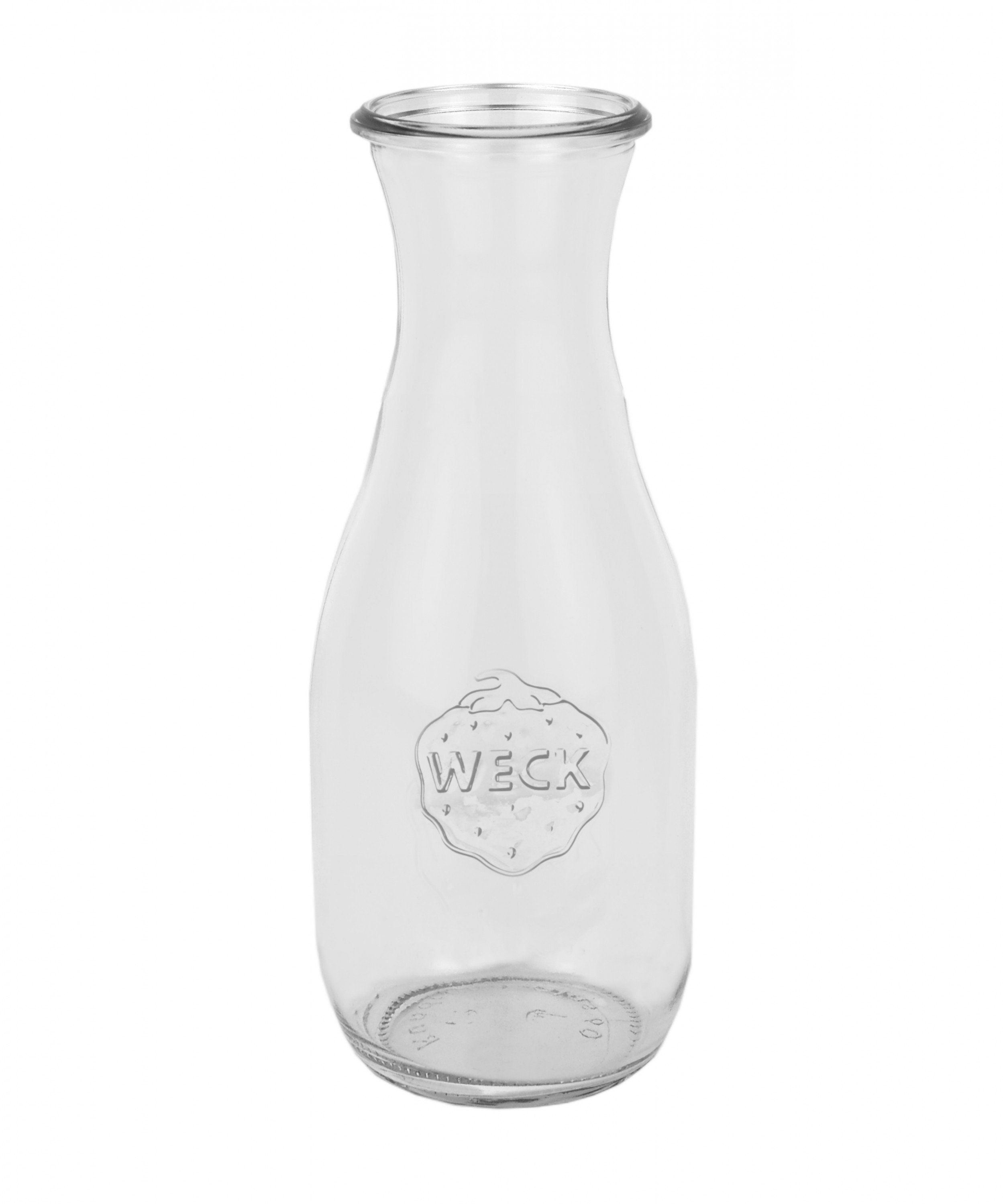 MamboCat Einmachglas 24er Set Weck Rezeptheft, Saftflasche Glas Gläser inkl. 530ml