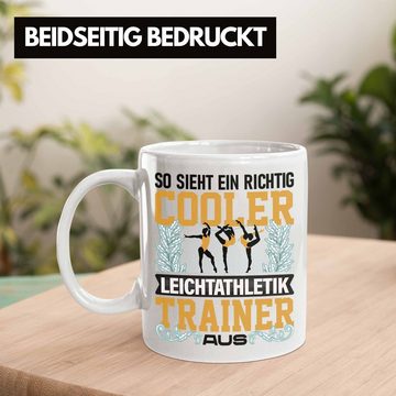 Trendation Tasse Leichtathletik Trainer Tasse Geschenk Lustiger Spruch Geshenkidee