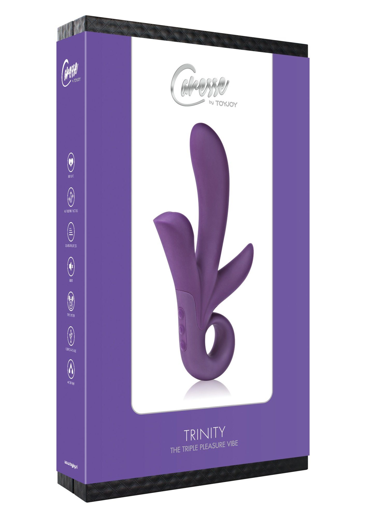 Trinity TOYJOY Triple Pleasure Vibrator Doppel-Vibrator
