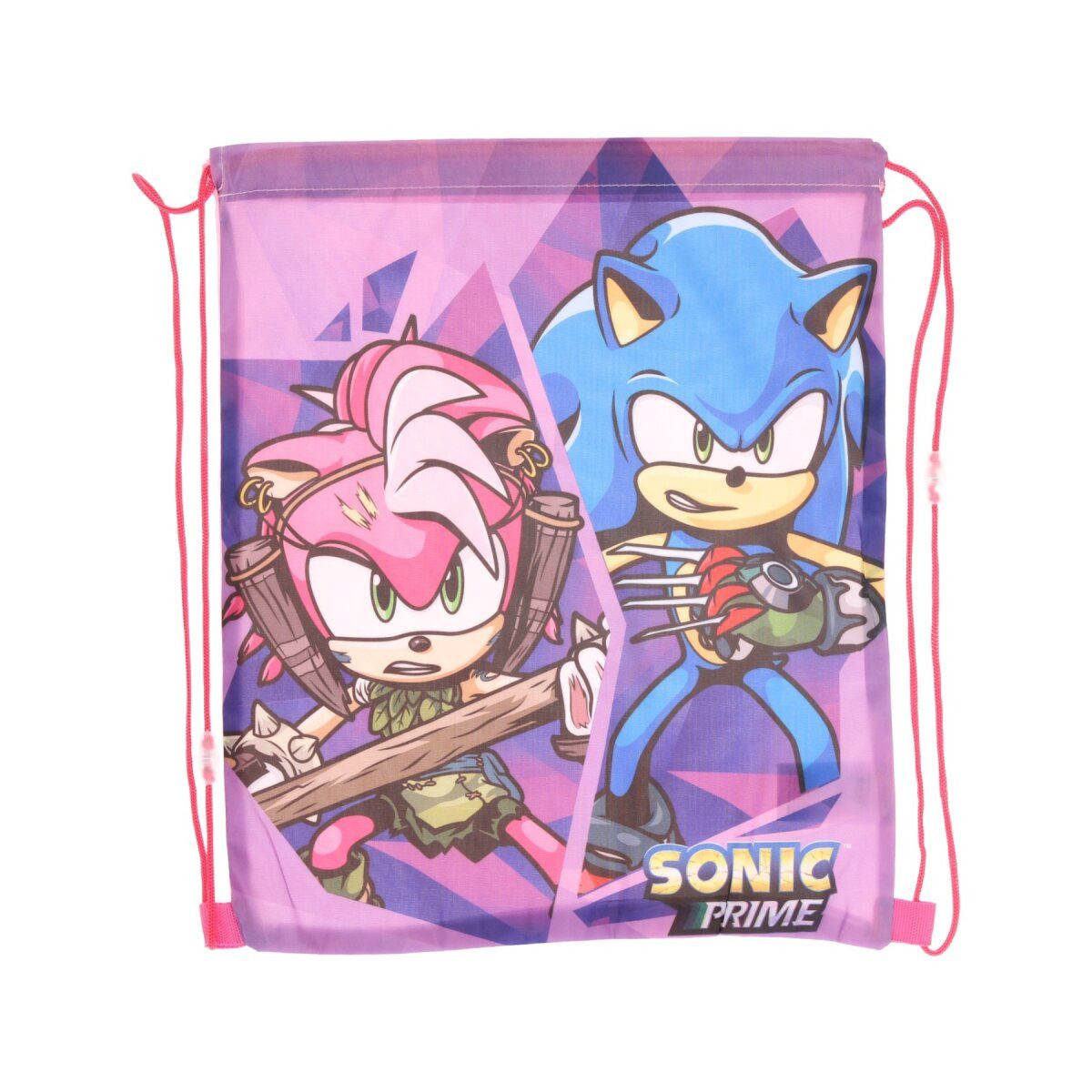 Turnbeutel Sonic Turnbeutel Tasche Sonic und Amy Illustration