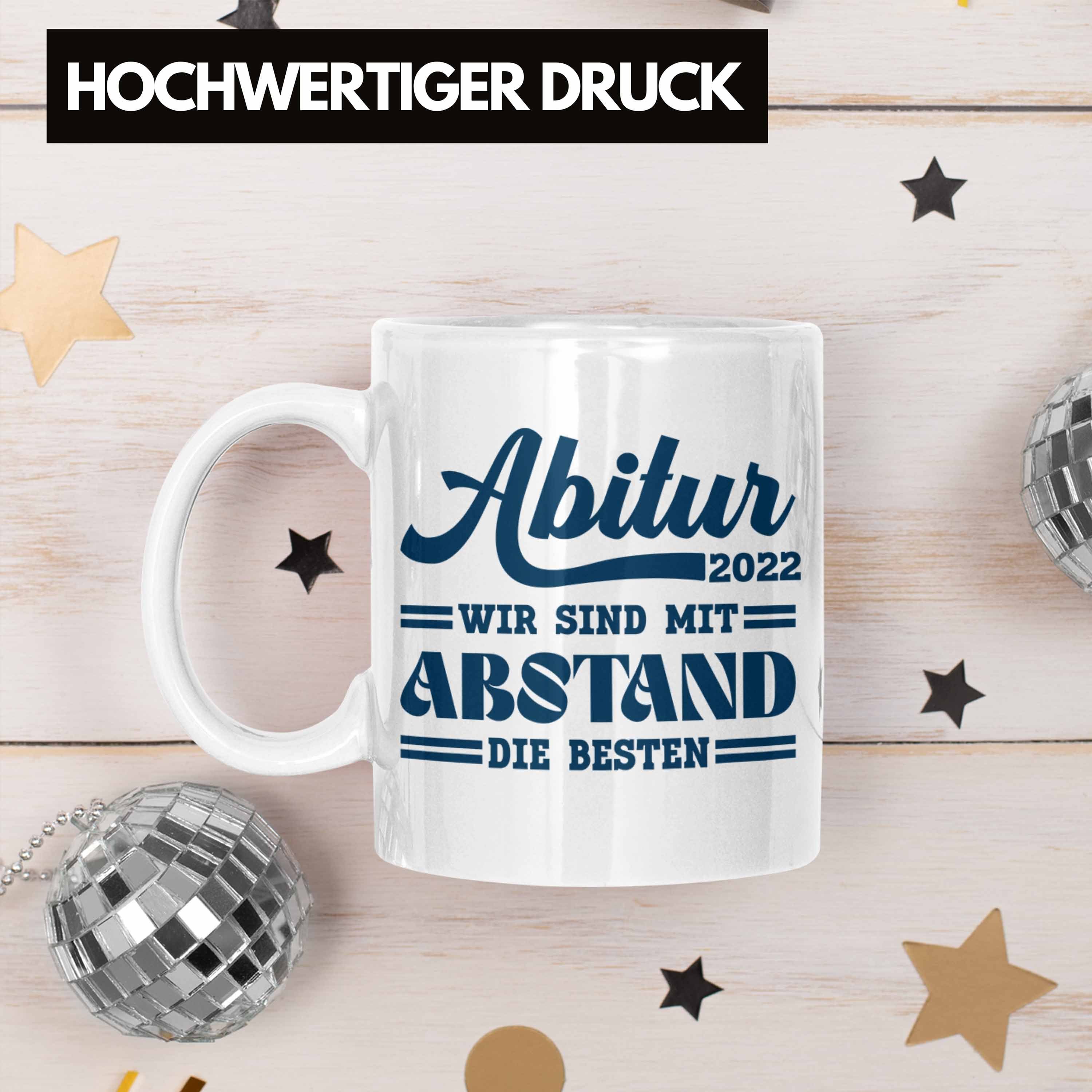 Trendation Tasse Trendation Bestanden Weiss Abitur 2022 Geschenkidee Abschluss Geschenk Abi Abi Tasse 