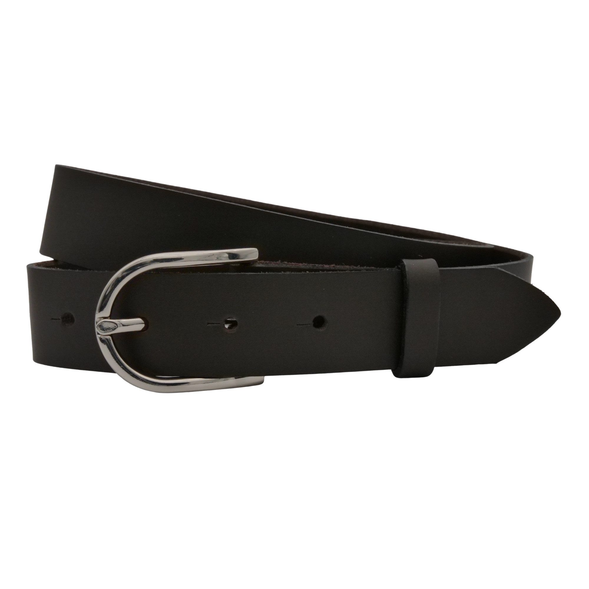 Ledergürtel AnnaMatoni Damen Ledergürtel Basic Gürtel 3cm breit echt Leder